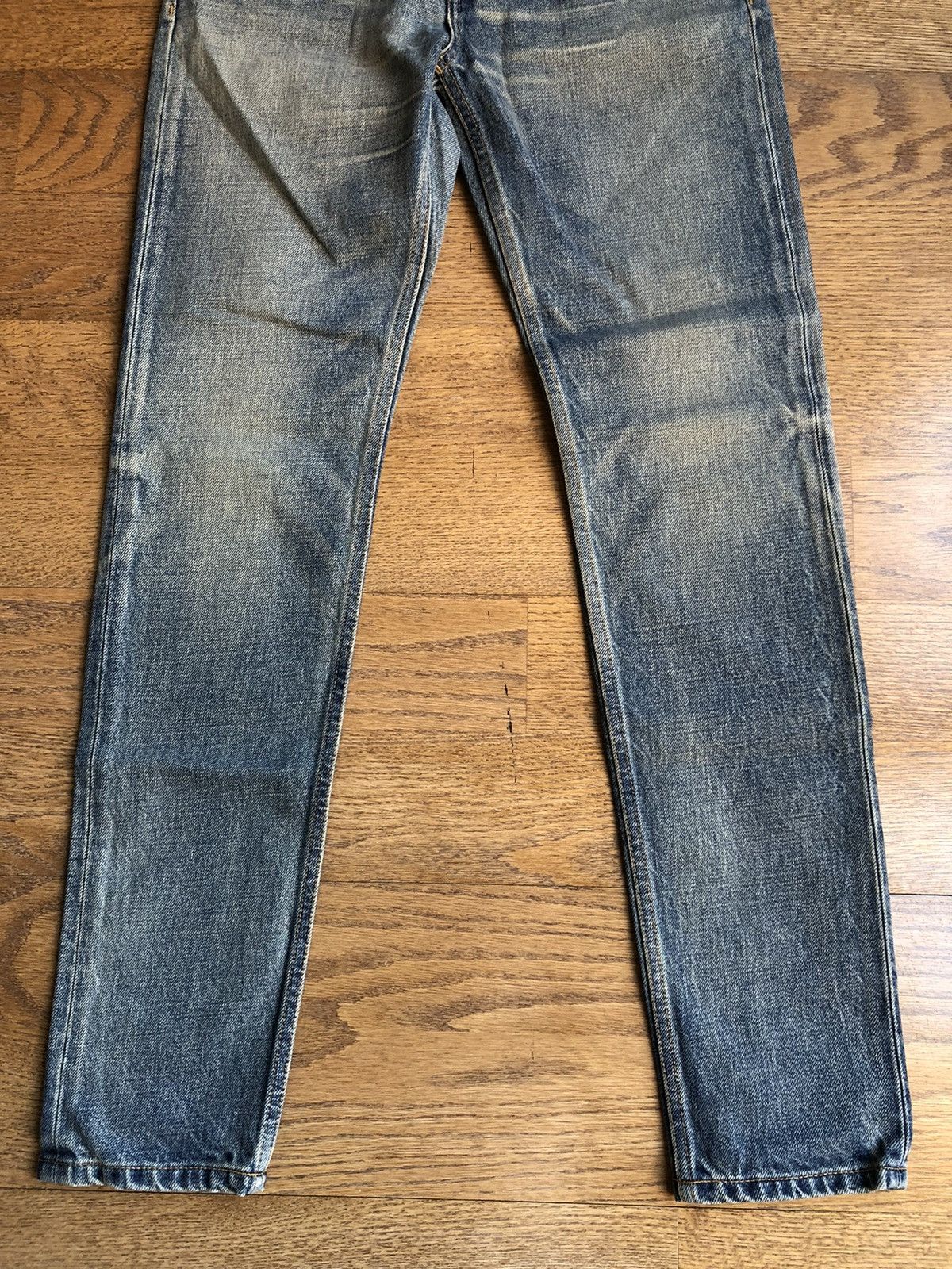 Seekings Signature Fit Washed Indigo Denim Jeans 27 28 Size US 27 - 8 Thumbnail
