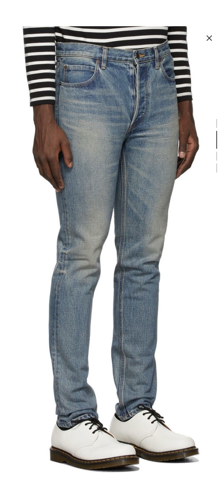 Seekings Signature Fit Washed Indigo Denim Jeans 27 28 Size US 27 - 16 Thumbnail