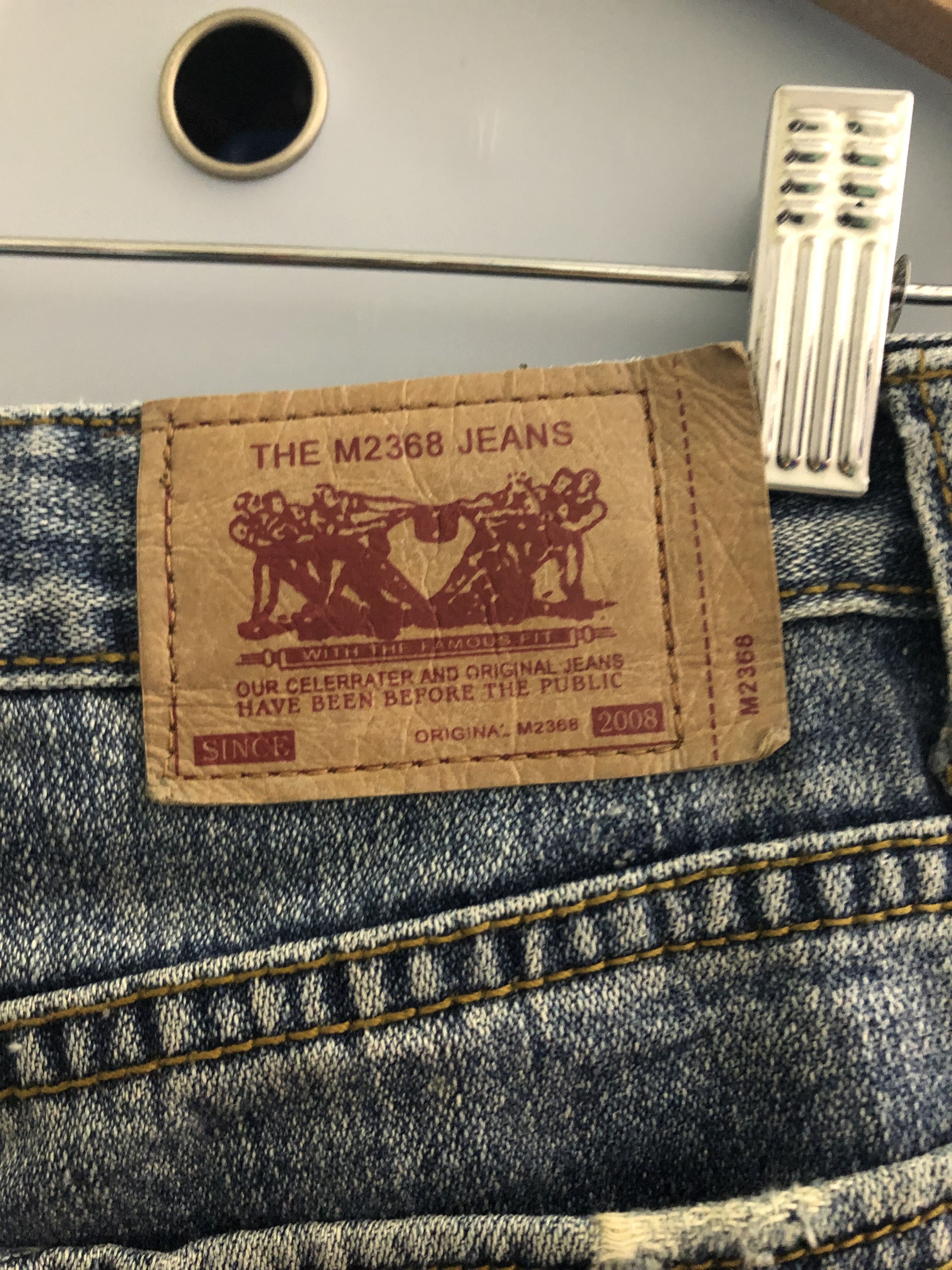 If Six Was Nine The M2368 Painter Line Denim Pants Size US 30 / EU 46 - 7 Thumbnail