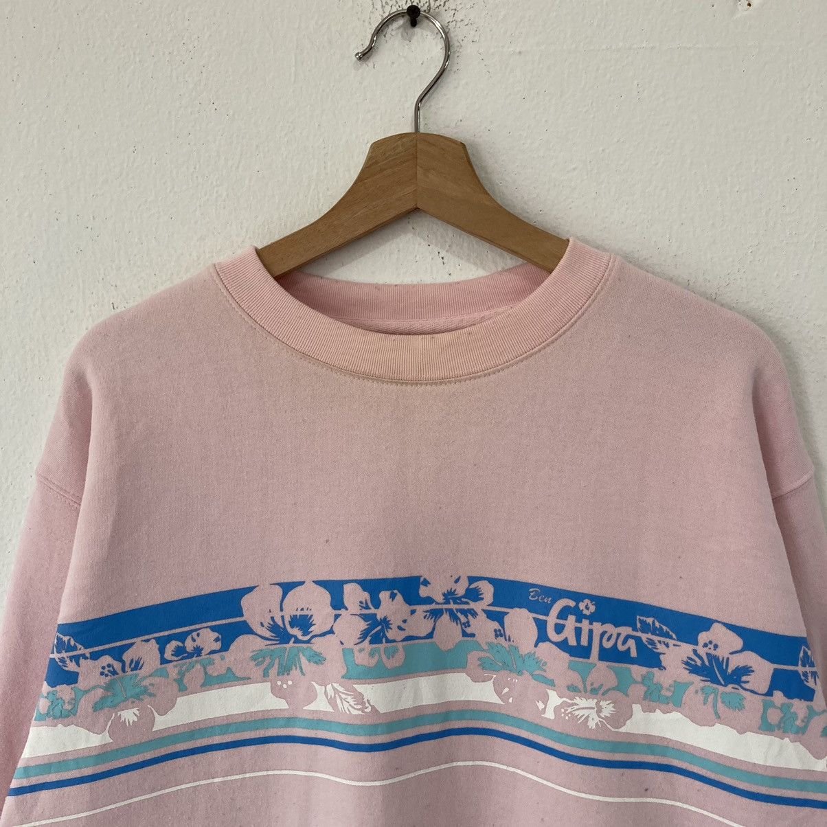 Japanese Brand Japanese Flowering Pink Sweatshirt Size US XL / EU 56 / 4 - 4 Thumbnail