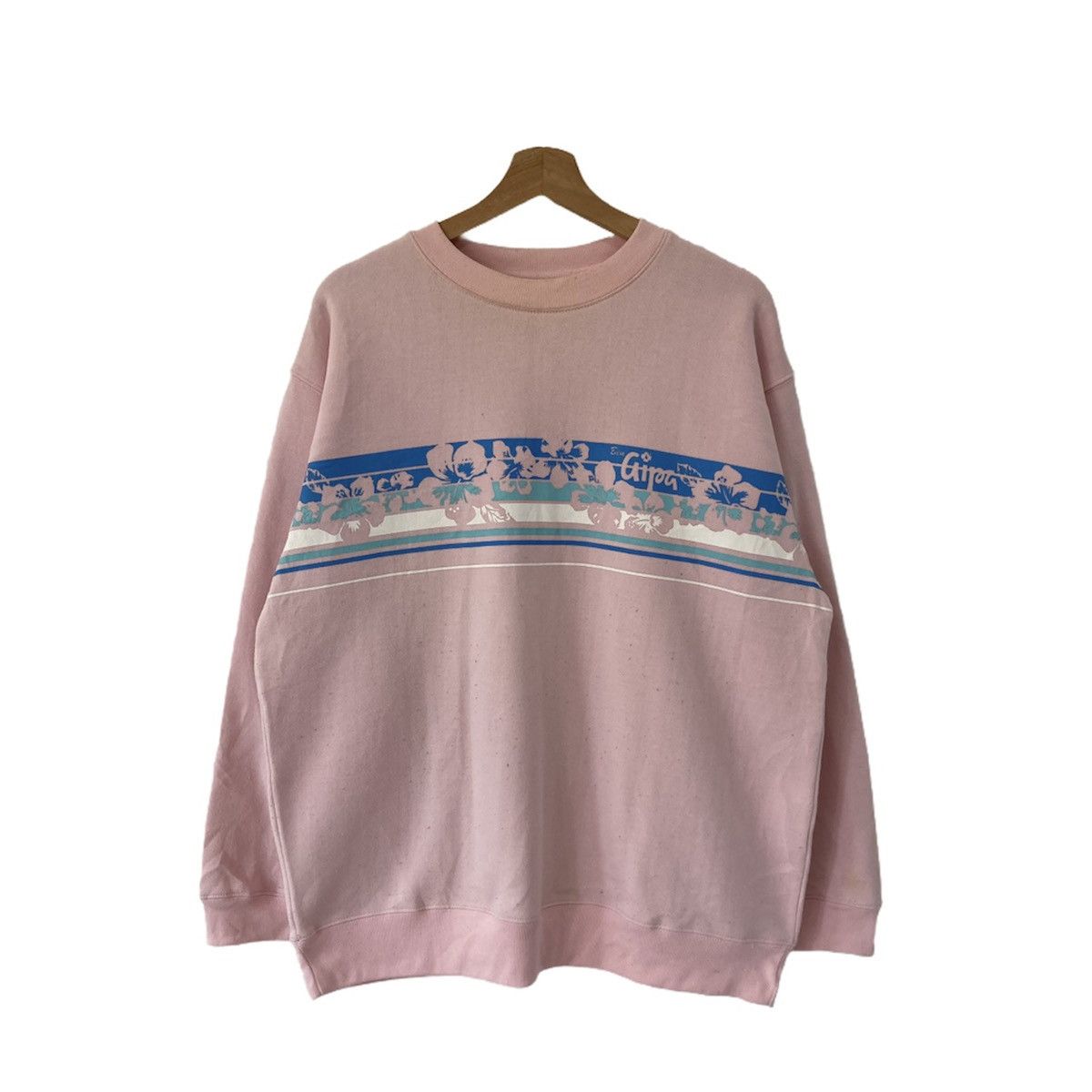 Japanese Brand Japanese Flowering Pink Sweatshirt Size US XL / EU 56 / 4 - 1 Thumbnail