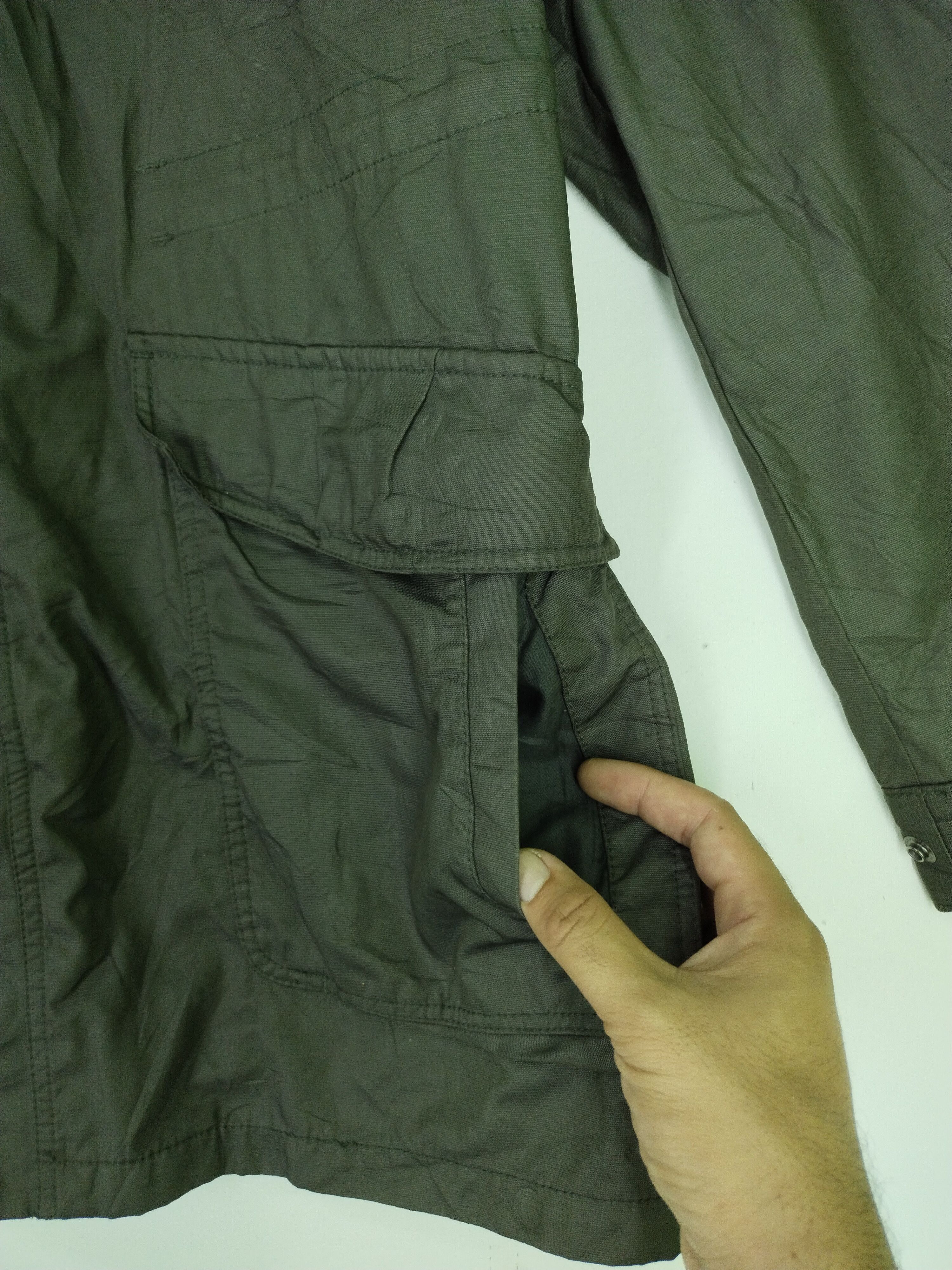 Japanese Brand × Katharine Hamnett London Vintage Coat Jacket UNISEX Size L / US 10 / IT 46 - 10 Thumbnail