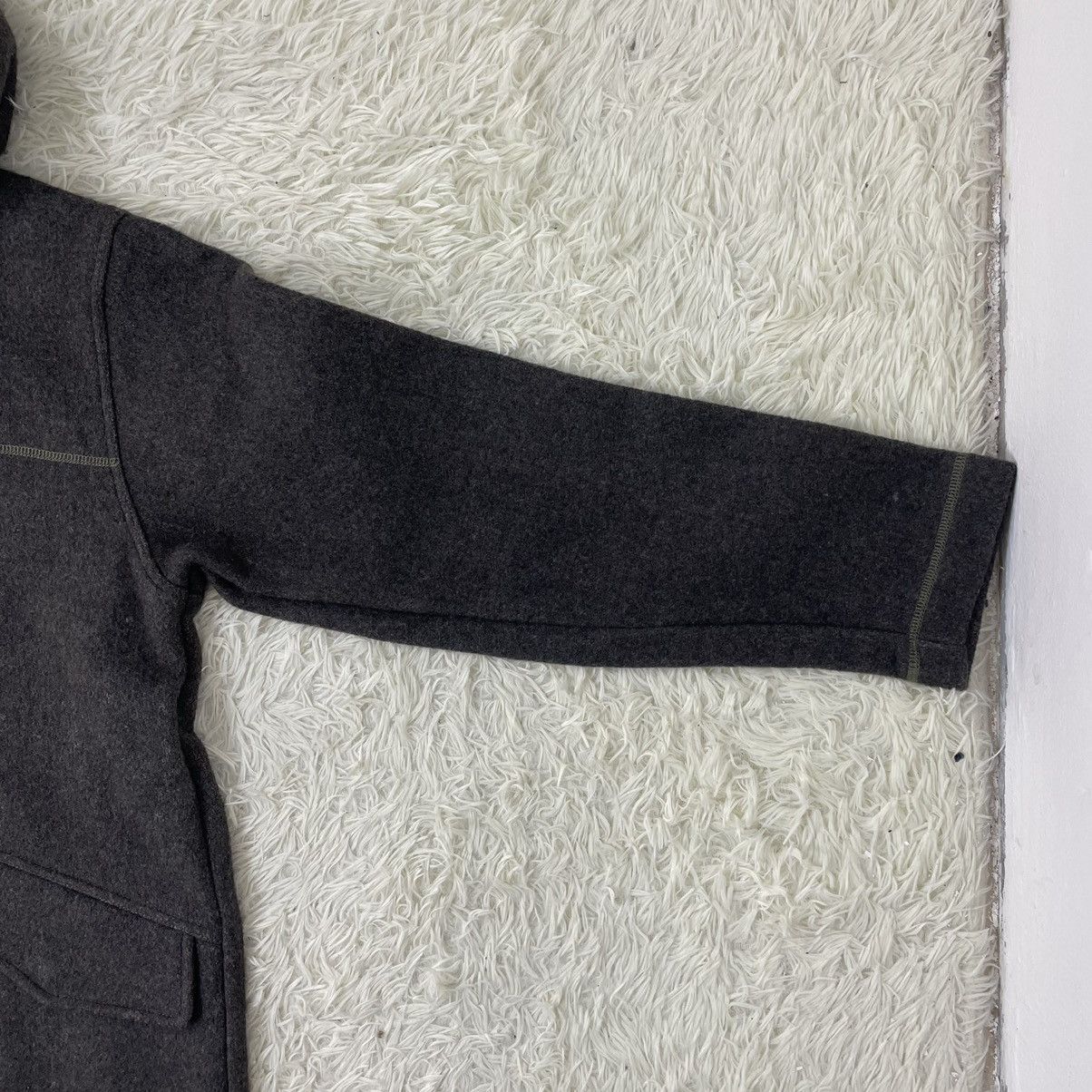 Japanese Brand Japanese Wool Jacket Opened Hoodie Size US M / EU 48-50 / 2 - 7 Thumbnail
