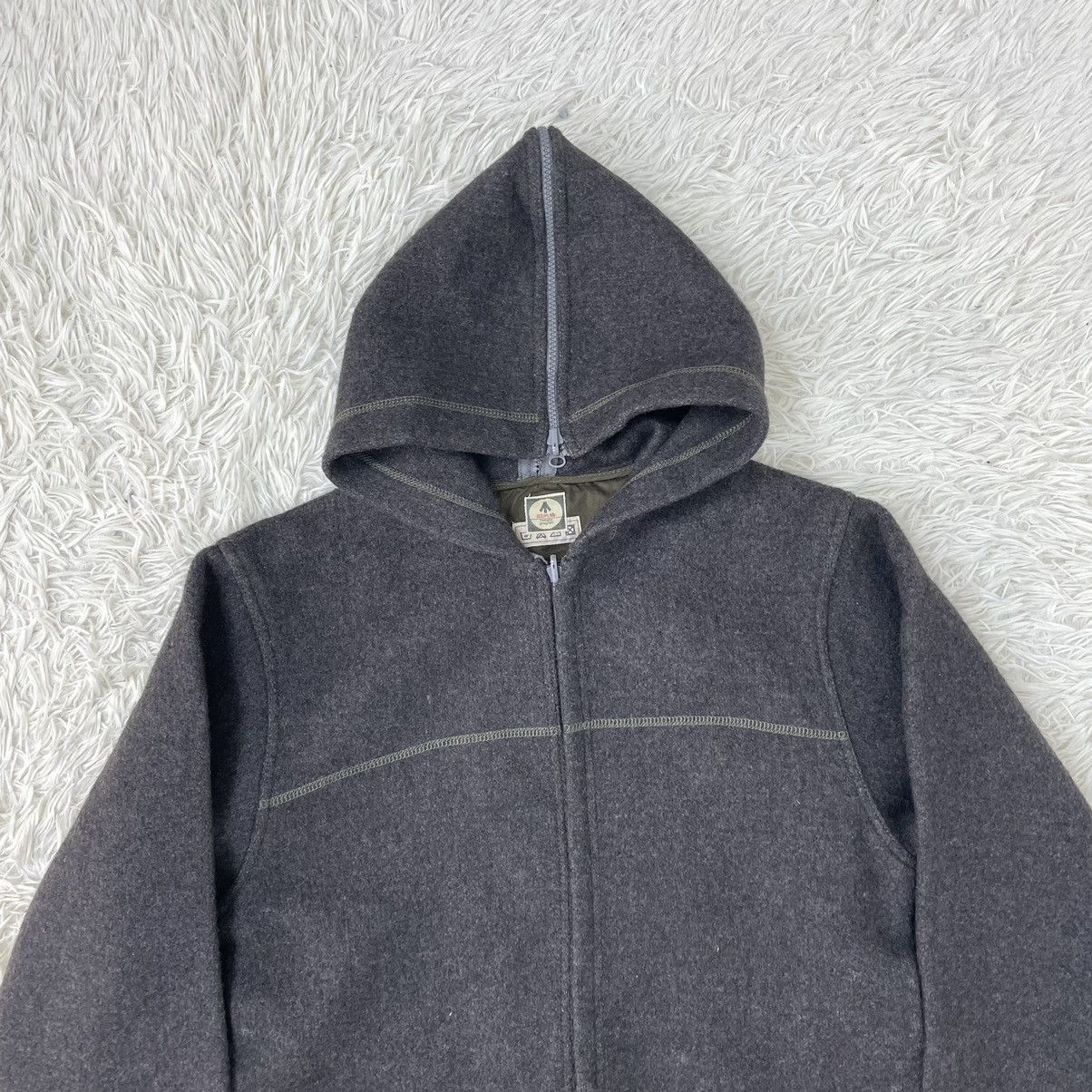 Japanese Brand Japanese Wool Jacket Opened Hoodie Size US M / EU 48-50 / 2 - 3 Thumbnail