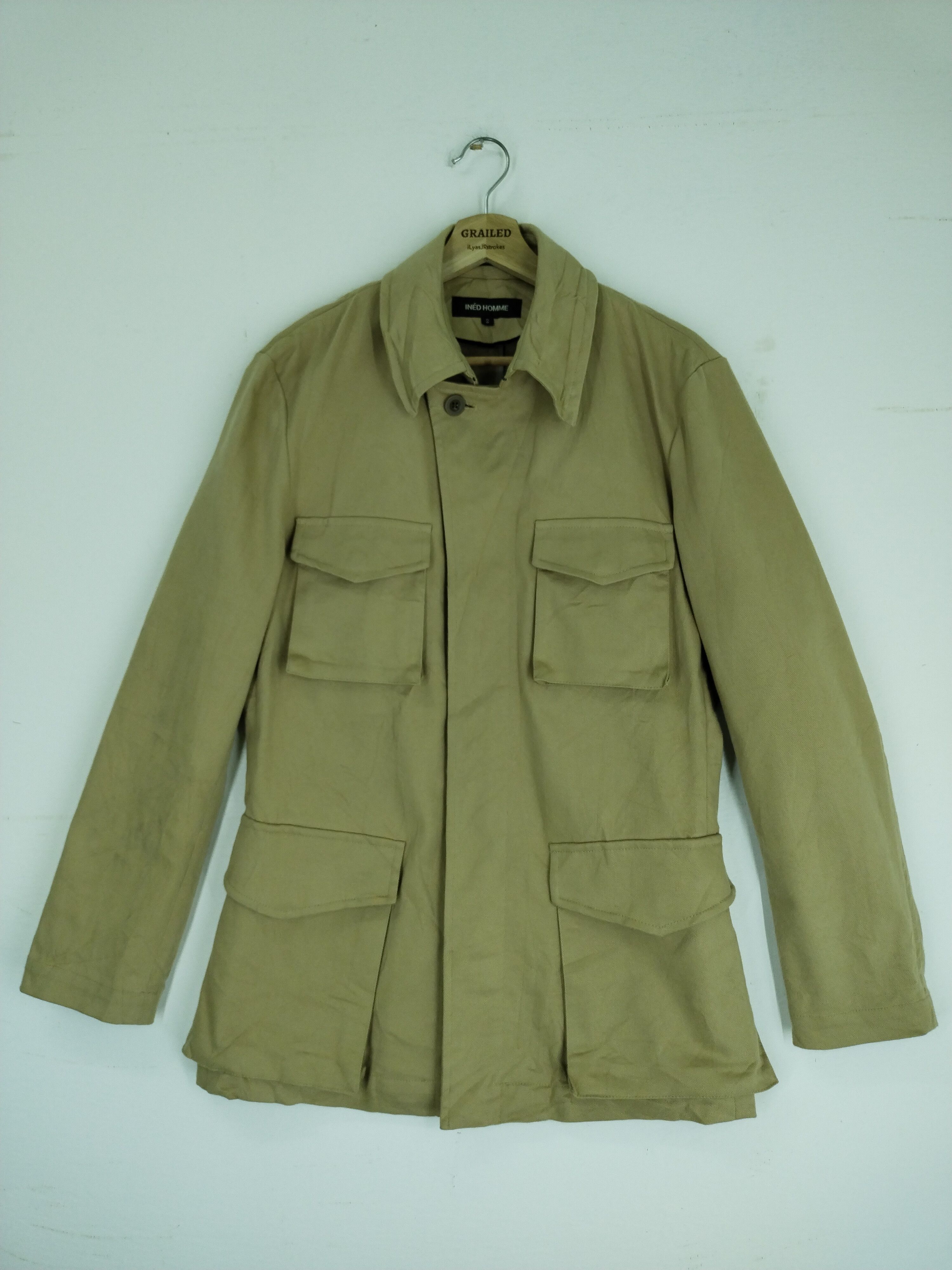 Vintage × Y's for Men × Yohji Yamamoto Vintage Yohji INED HOMME Jacket Size US M / EU 48-50 / 2 - 2 Thumbnail