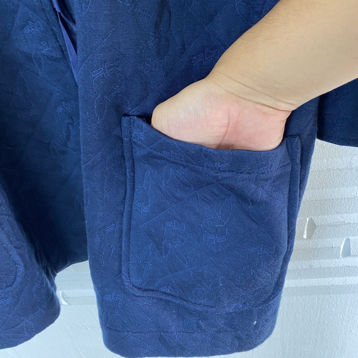 Japanese Brand Playboy Embroidered Blue Pajamas Size US M / EU 48-50 / 2 - 9 Thumbnail
