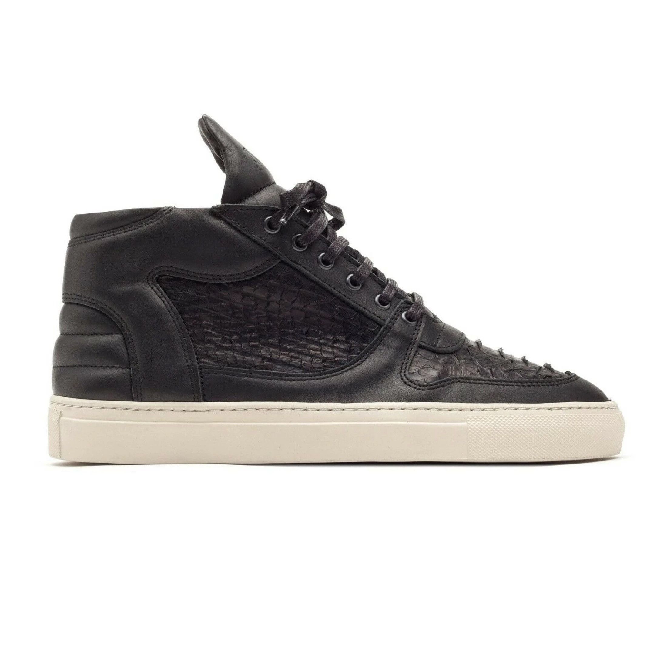 Filling Pieces Real Black Python Mid Top Transformed Off White Portugal Size US 8.5 / EU 41-42 - 1 Thumbnail