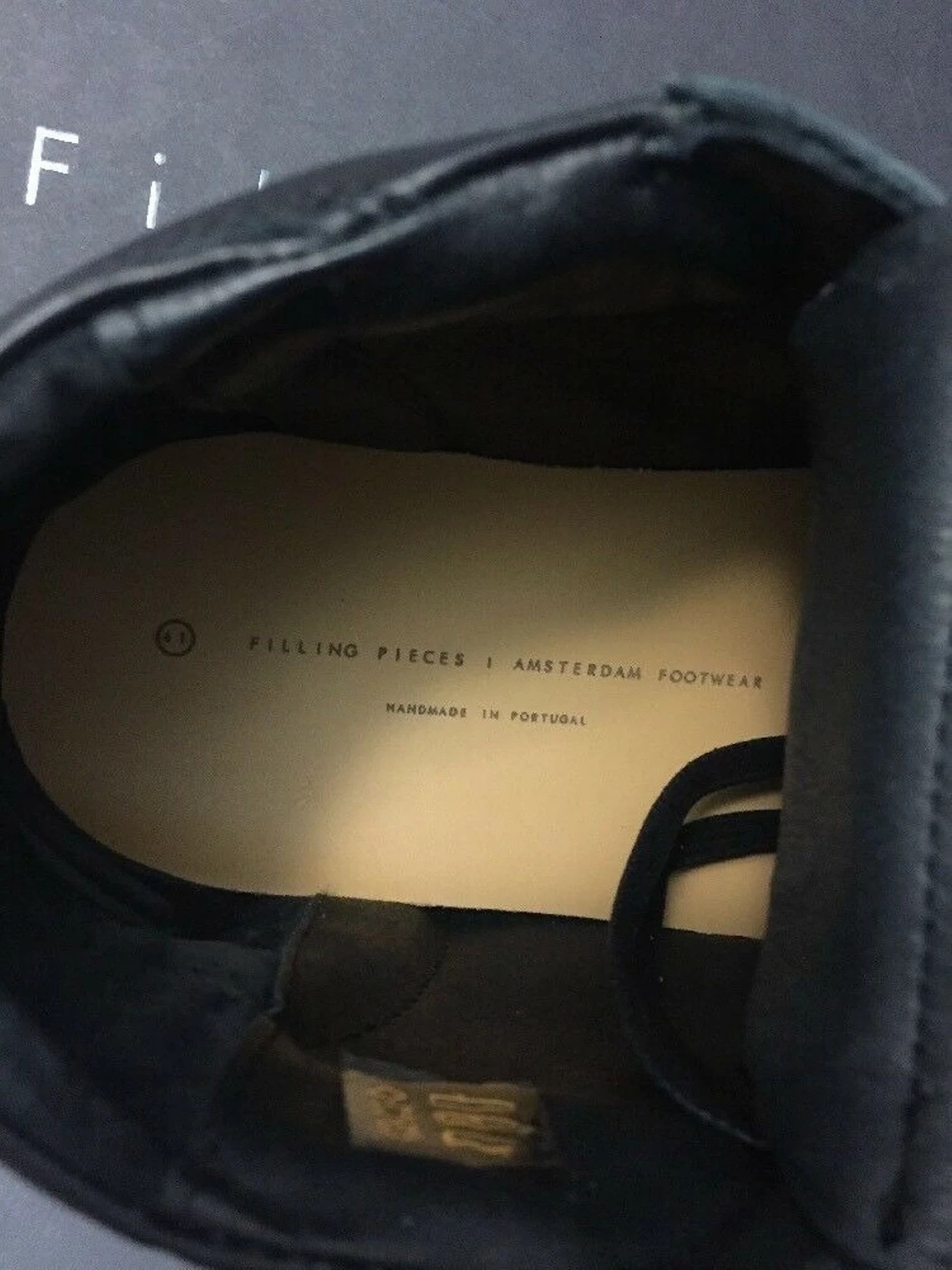 Filling Pieces Real Black Python Mid Top Transformed Off White Portugal Size US 8.5 / EU 41-42 - 8 Thumbnail