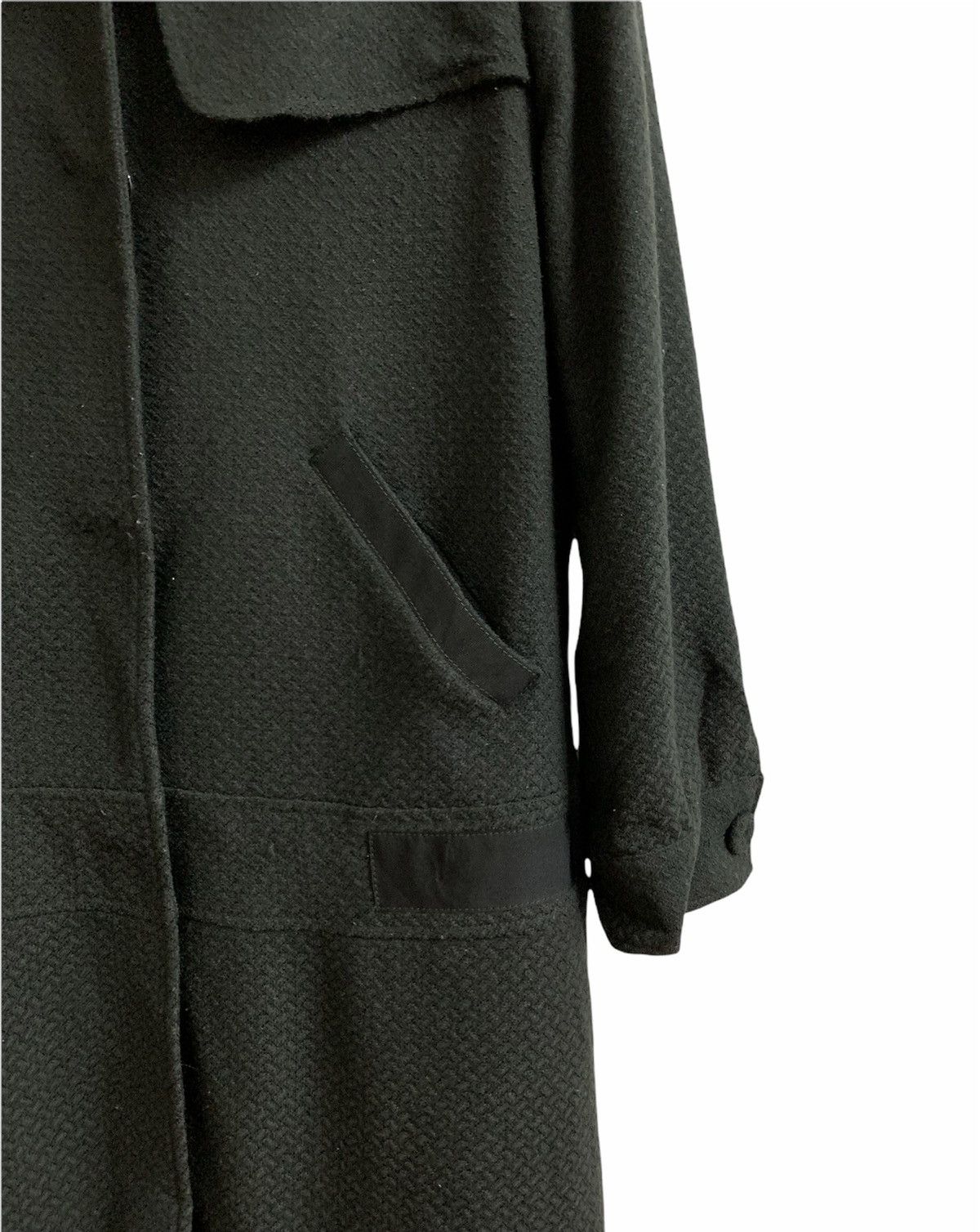 Fendi 💥Fendi Wool Fur Collar Long Coat Jacket Size L / US 10 / IT 46 - 6 Thumbnail