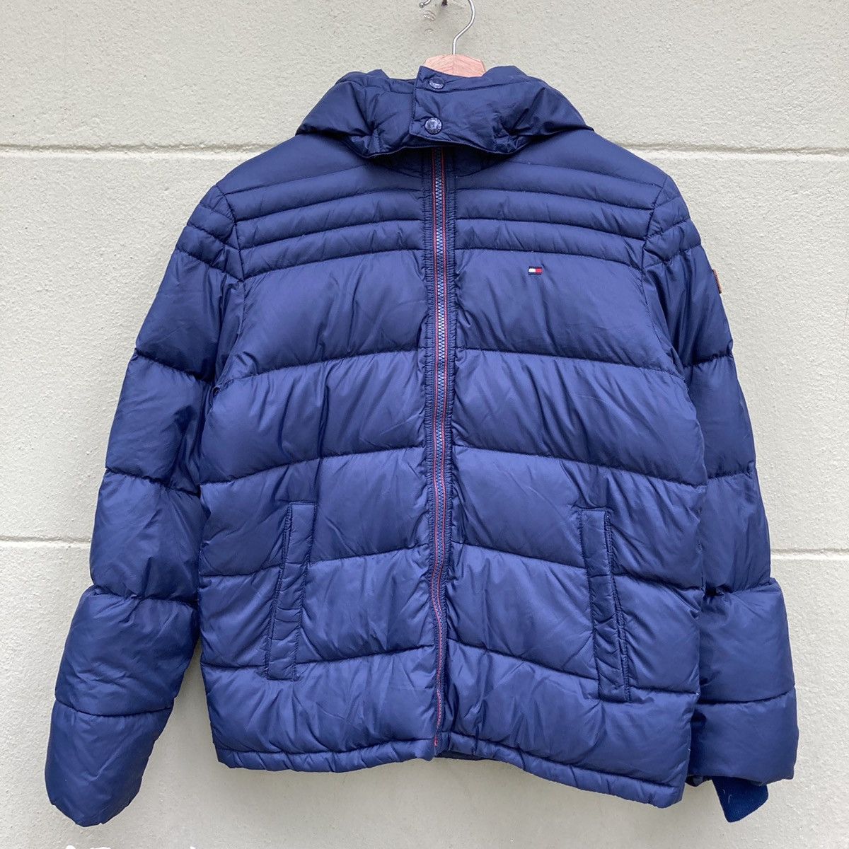 Tommy Hilfiger Tommy Hilfiger Puffer Down Hooded Jacket Size US M / EU 48-50 / 2 - 1 Thumbnail