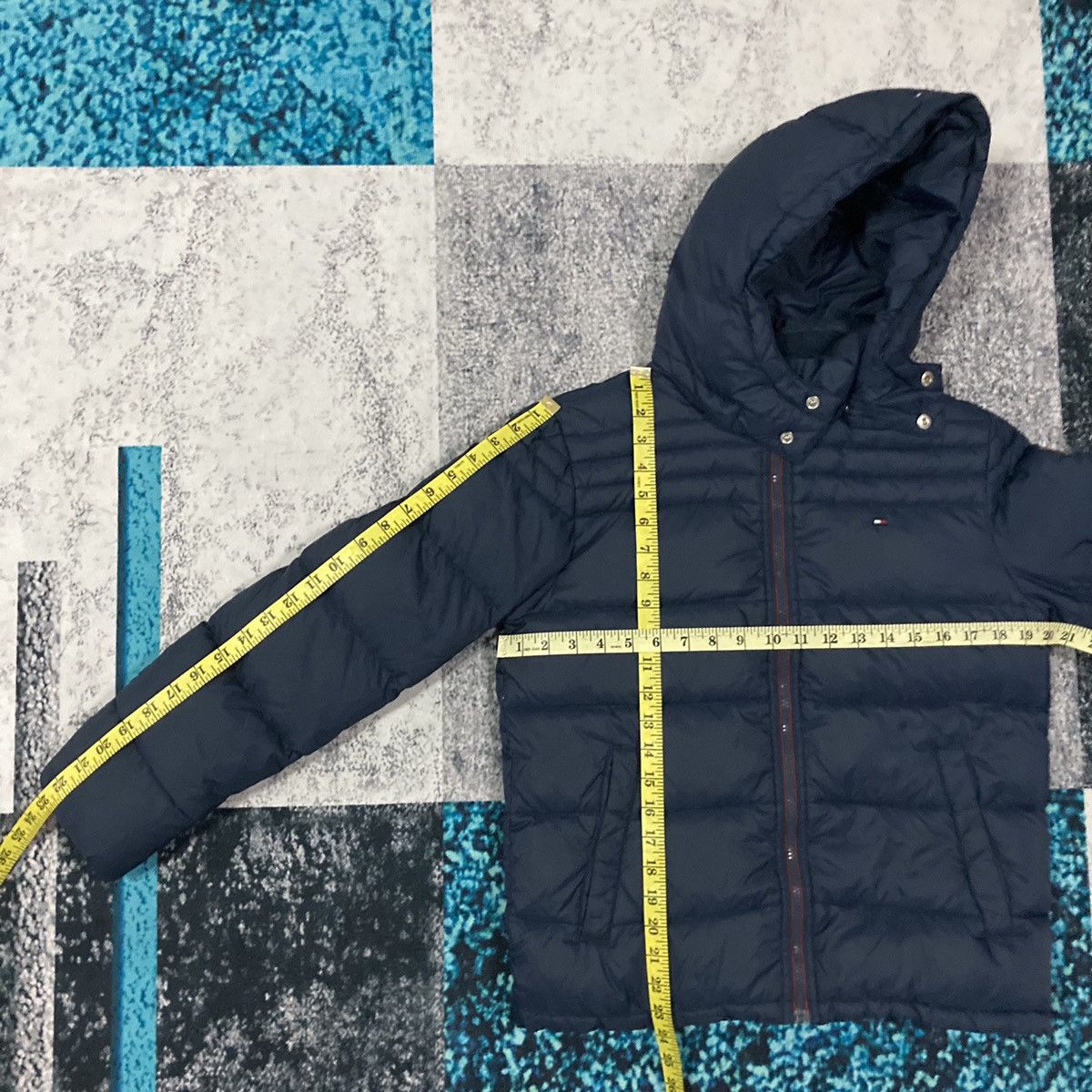 Tommy Hilfiger Tommy Hilfiger Puffer Down Hooded Jacket Size US M / EU 48-50 / 2 - 19 Thumbnail