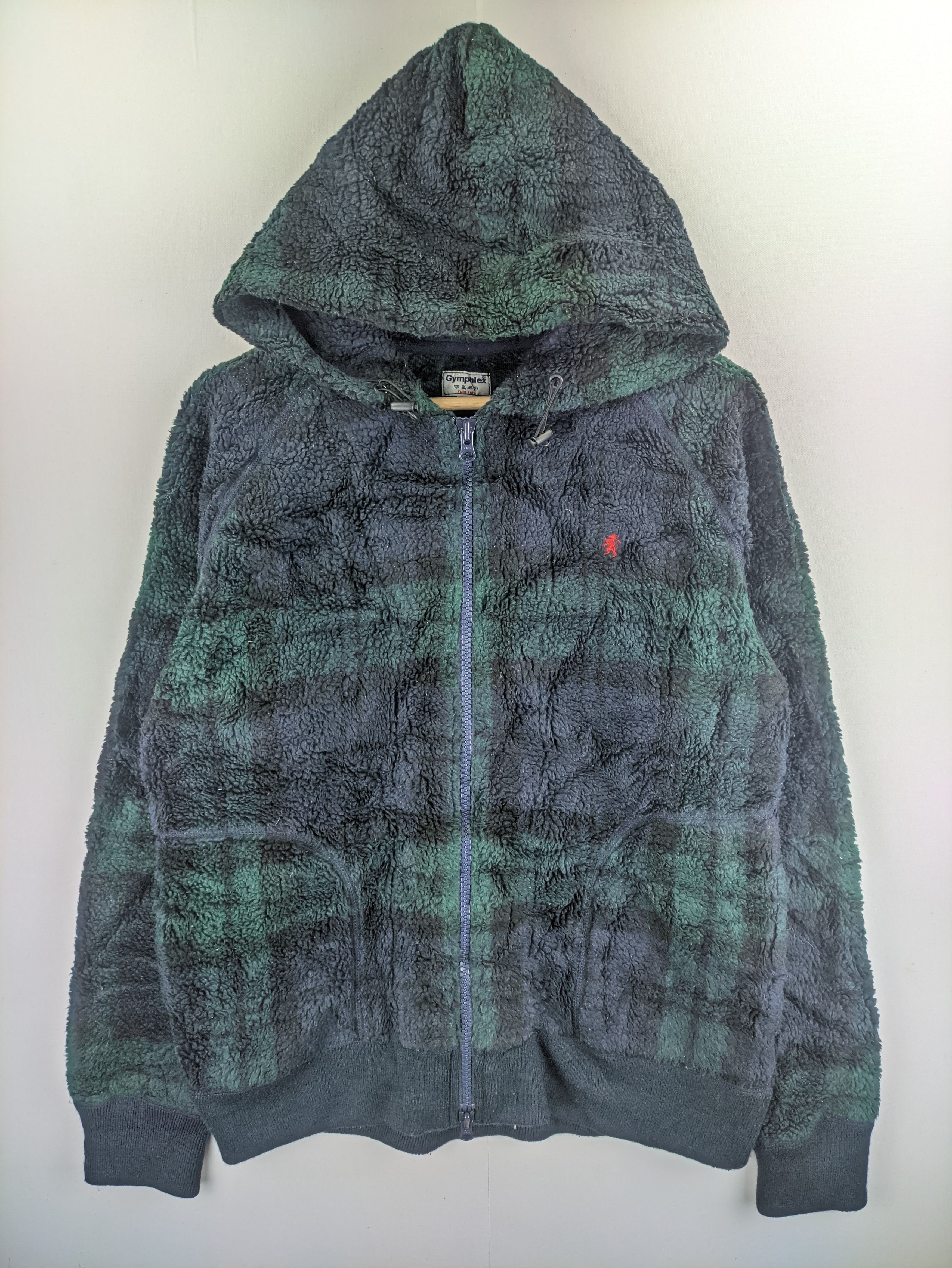 Japanese Brand Steals🔥Vintage Fleece Jacket by Gymphlex England Size US M / EU 48-50 / 2 - 1 Thumbnail
