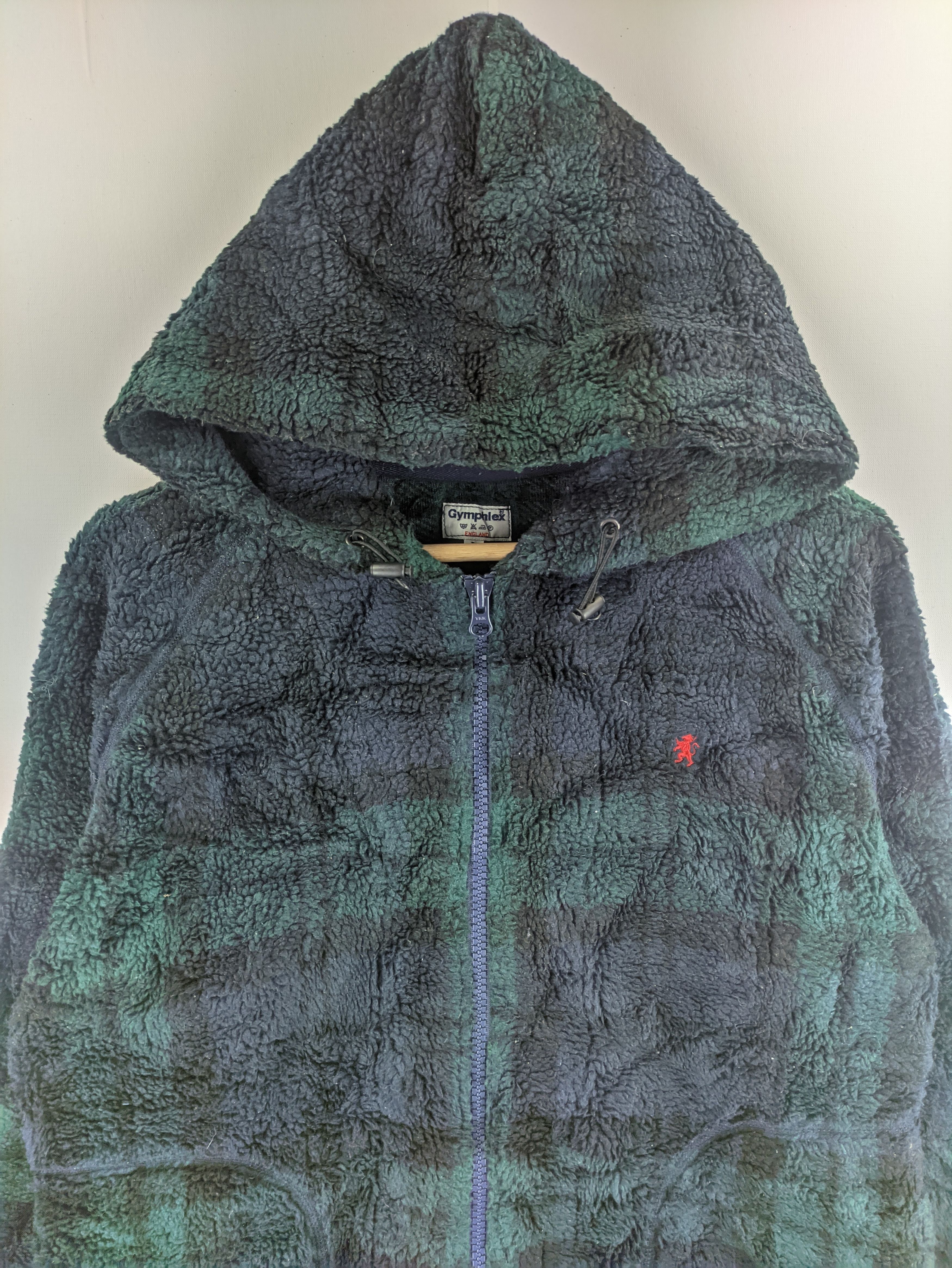 Japanese Brand Steals🔥Vintage Fleece Jacket by Gymphlex England Size US M / EU 48-50 / 2 - 7 Thumbnail