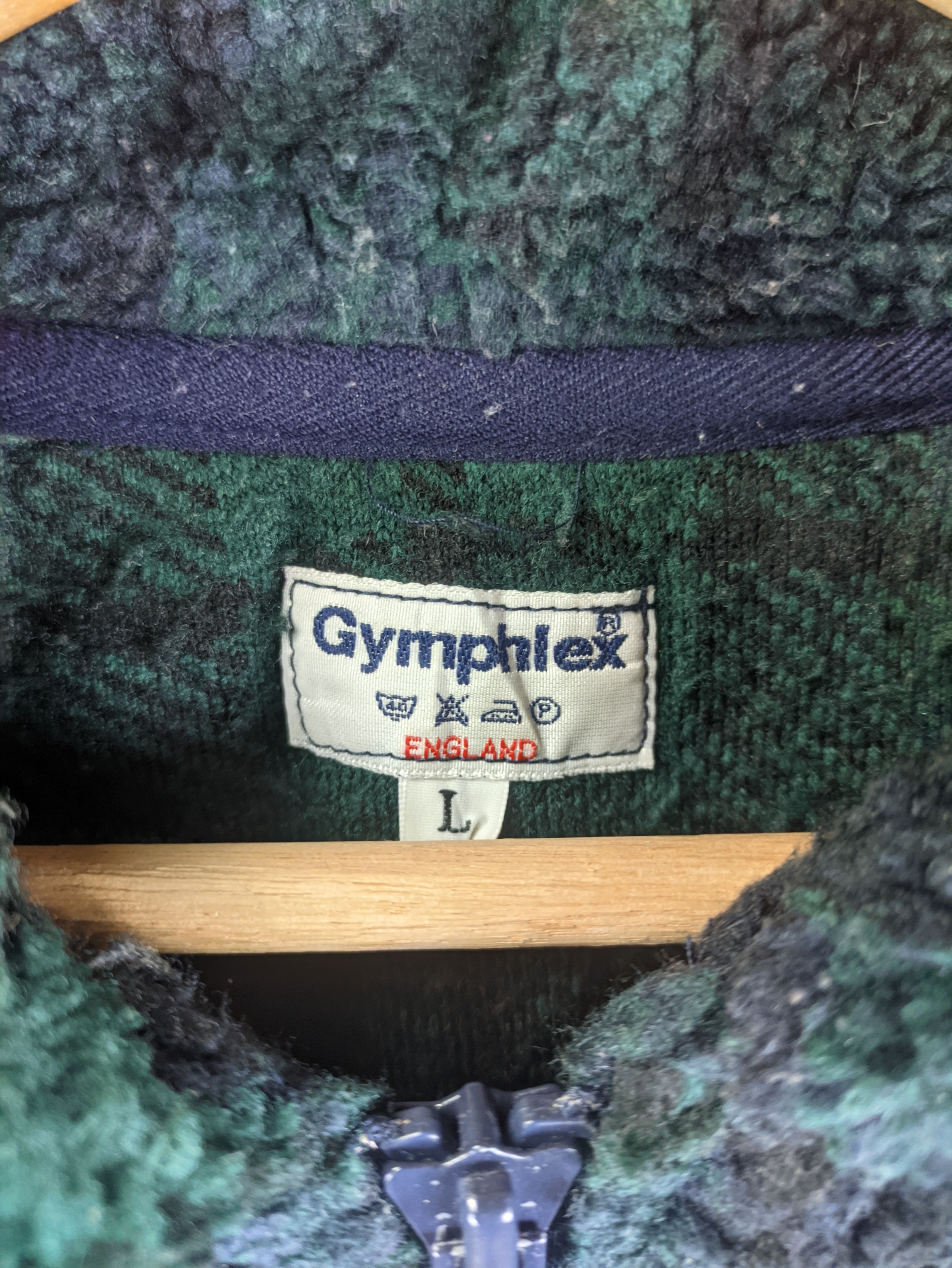 Japanese Brand Steals🔥Vintage Fleece Jacket by Gymphlex England Size US M / EU 48-50 / 2 - 3 Thumbnail
