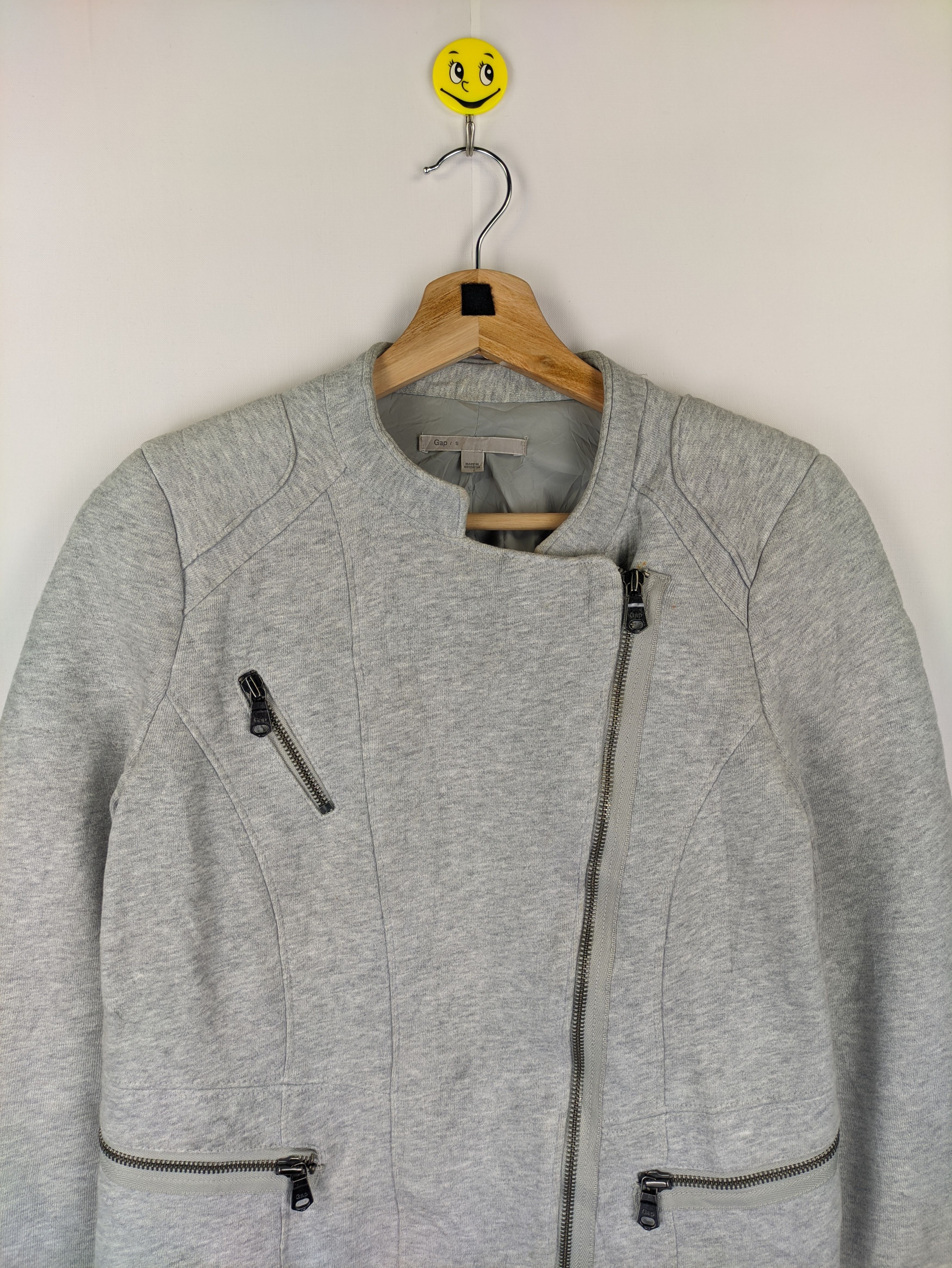 Gap Steals🔥Gap Biker Jacket Cropped Size S / US 4 / IT 40 - 7 Thumbnail