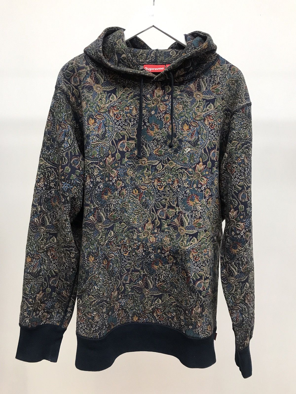 Supreme on sale paisley hoodie