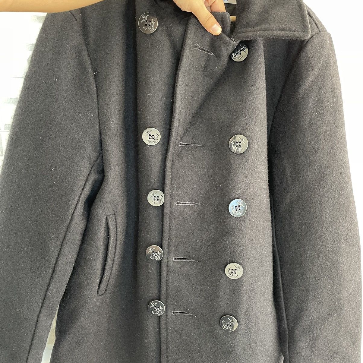 Schott Schott US 740N Wool Pea Coat Size US M / EU 48-50 / 2 - 16 Thumbnail