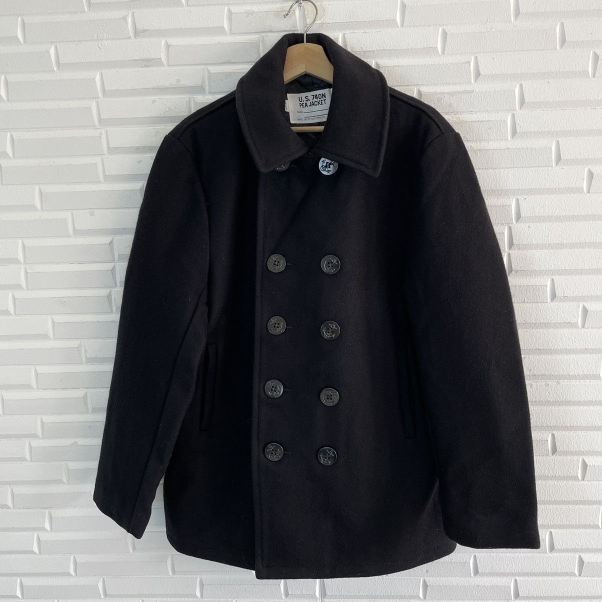 Schott Schott US 740N Wool Pea Coat Size US M / EU 48-50 / 2 - 1 Thumbnail