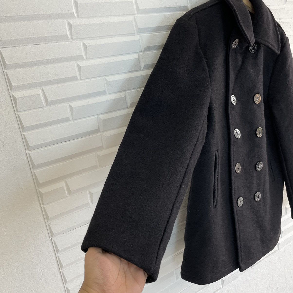 Schott Schott US 740N Wool Pea Coat Size US M / EU 48-50 / 2 - 7 Thumbnail