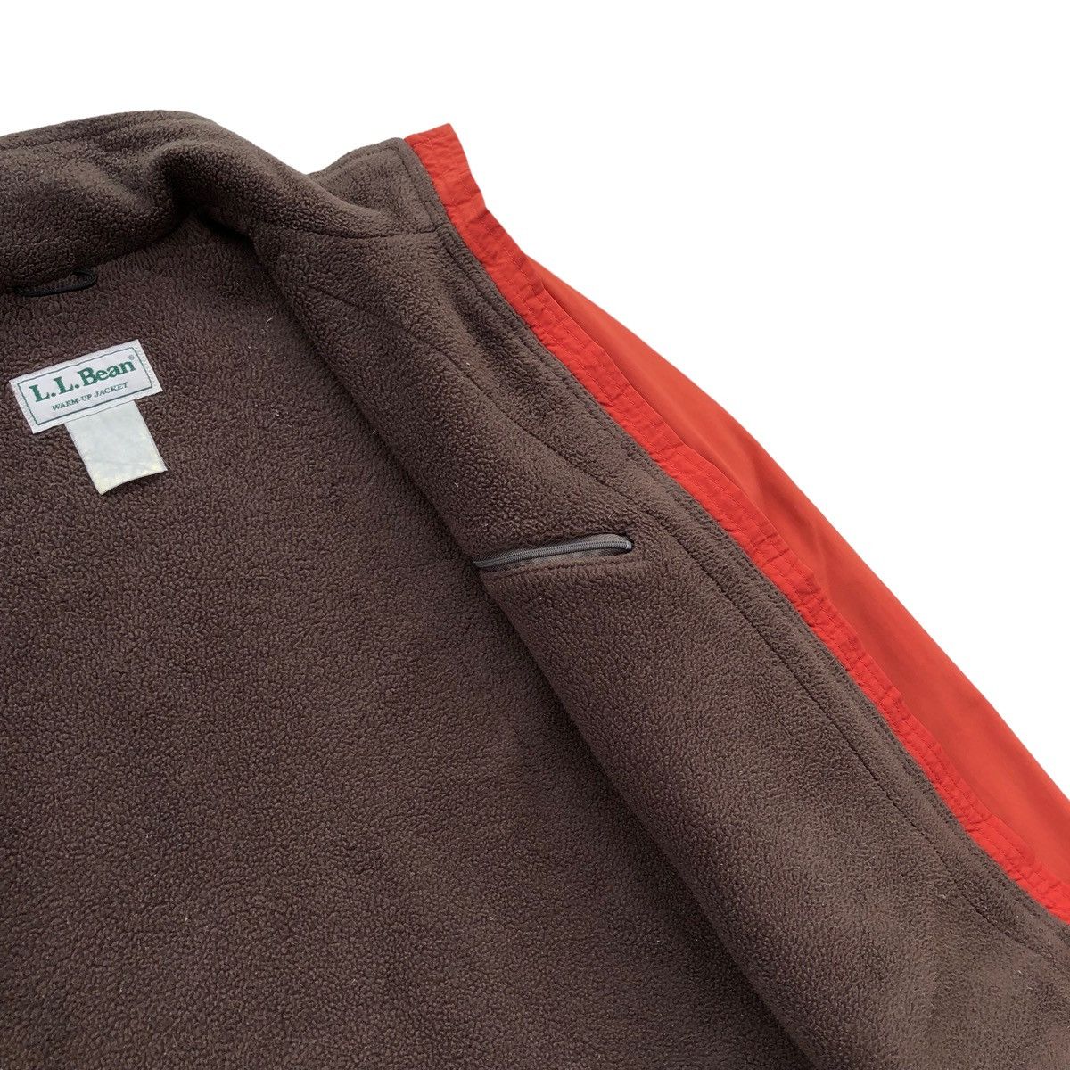 L.L. Bean Vintage L. L. Bean Men's Warm Up Lined Fleece Jacket Size US L / EU 52-54 / 3 - 12 Thumbnail
