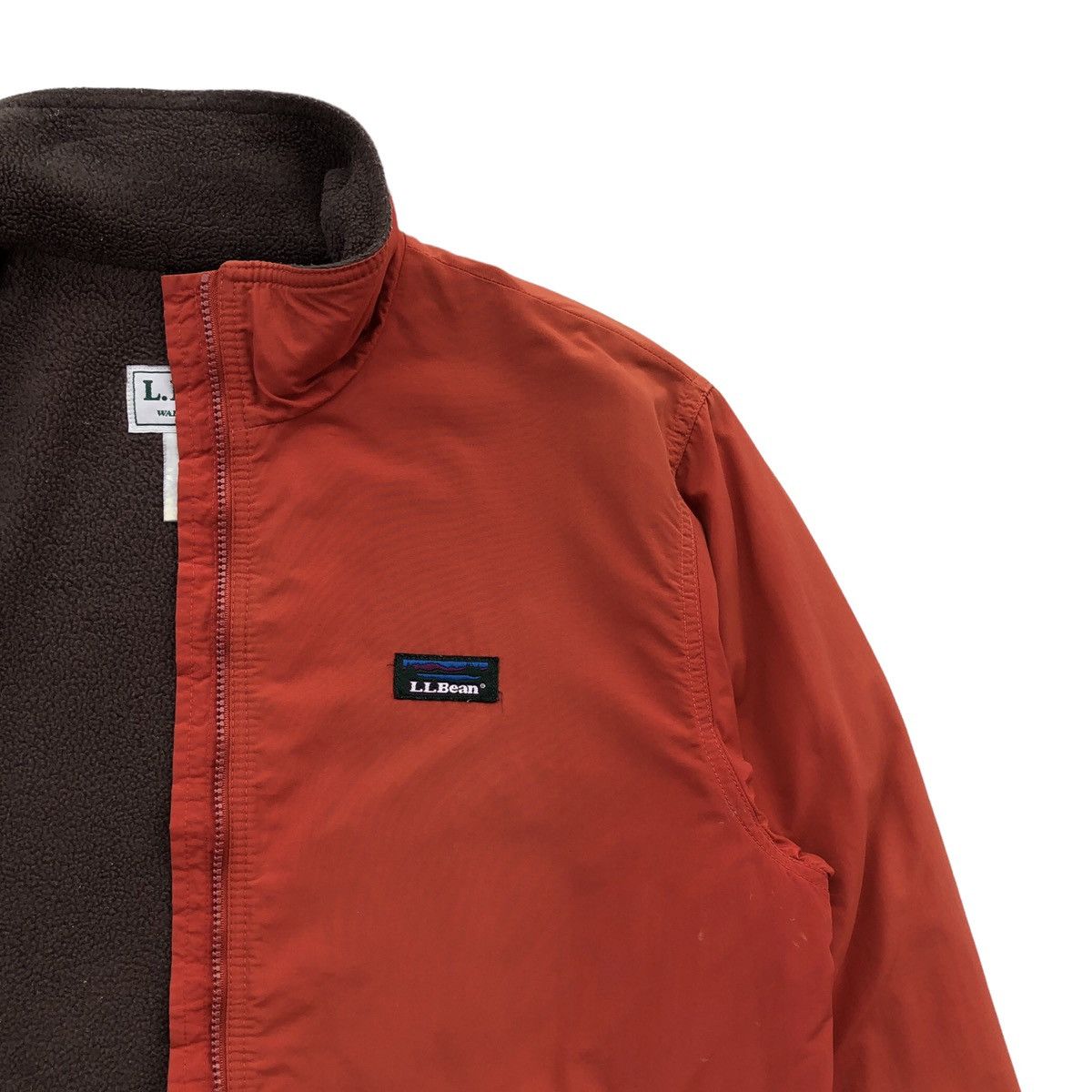 L.L. Bean Vintage L. L. Bean Men's Warm Up Lined Fleece Jacket Size US L / EU 52-54 / 3 - 7 Thumbnail