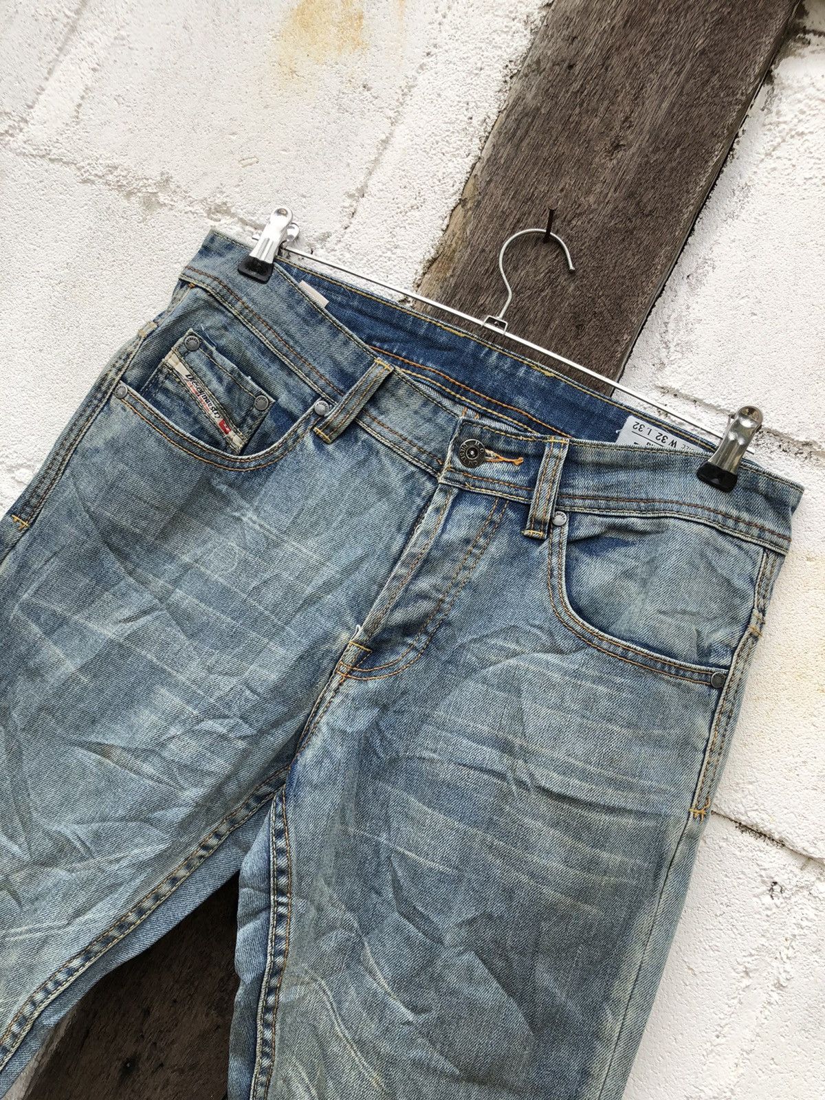 Diesel Denim Jeans Diesel Industry Size US 33 - 3 Thumbnail