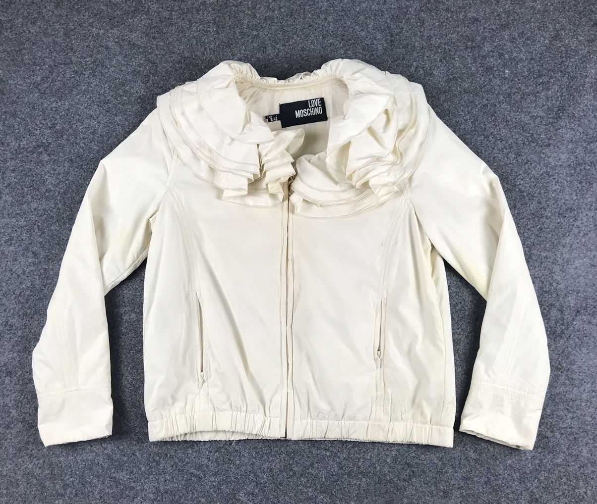Moschino Very Rare Vintage Moschino Jacket full zipper rare design Size S / US 4 / IT 40 - 1 Thumbnail