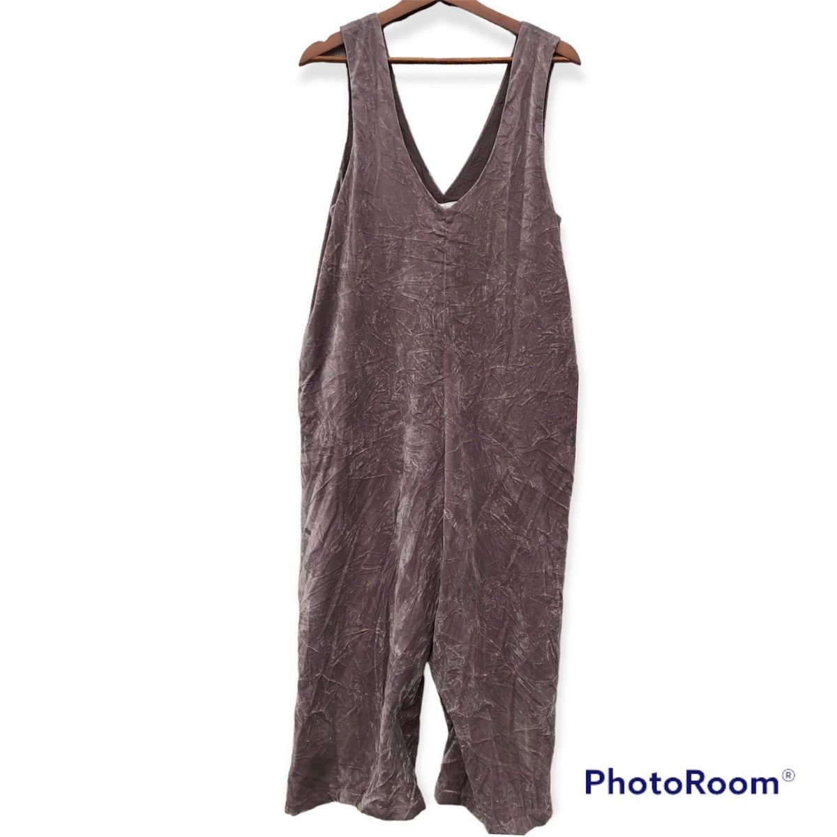 image of Overalls Ray Beams Dress Overall Wool in Brown, Men's (Size 36)