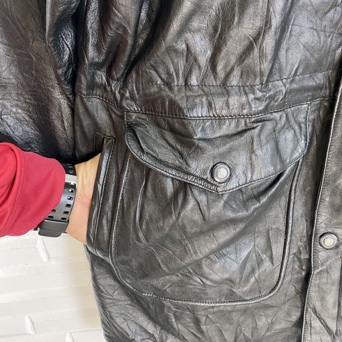 Genuine Leather Japanese Sheepleather Jacket Size US L / EU 52-54 / 3 - 9 Thumbnail