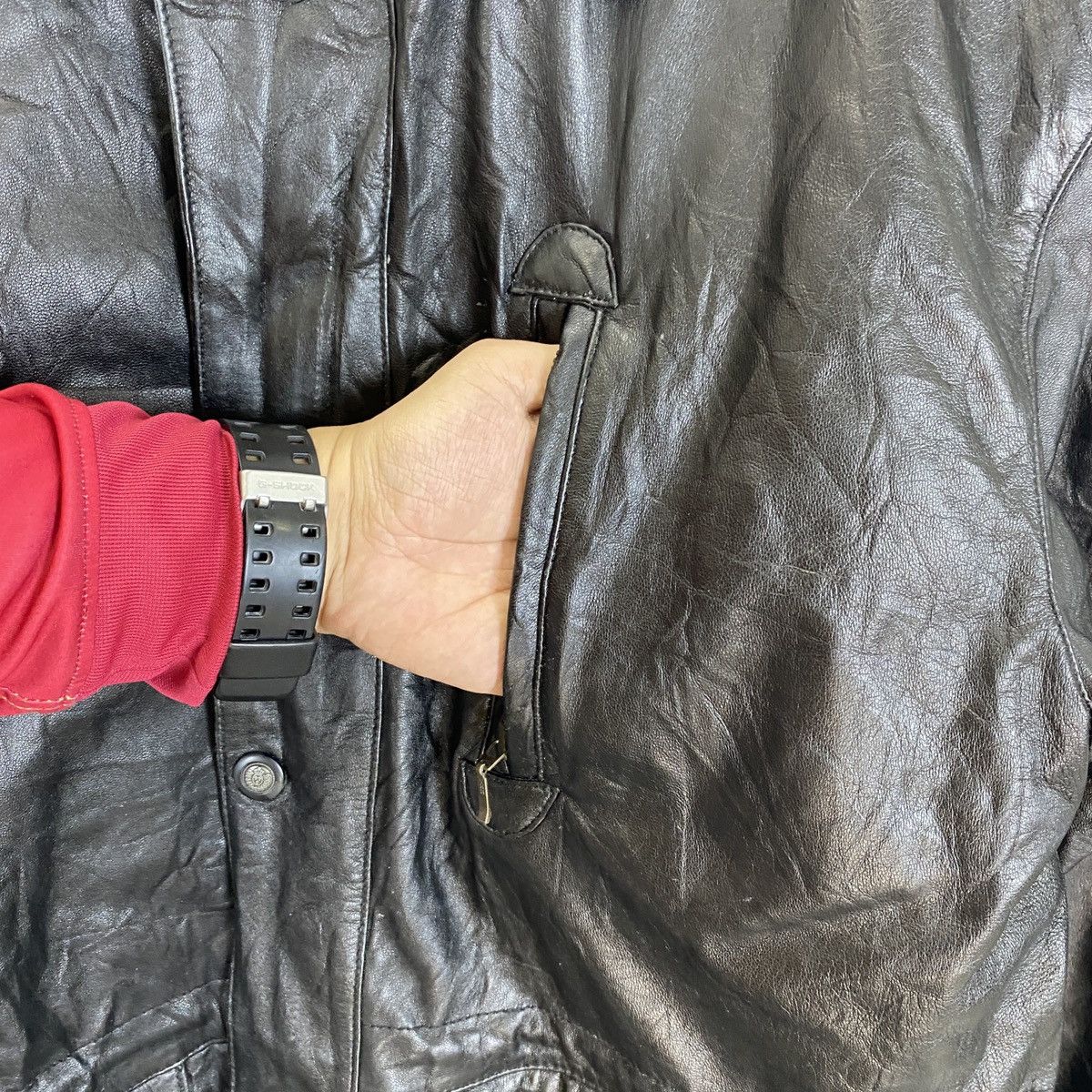 Genuine Leather Japanese Sheepleather Jacket Size US L / EU 52-54 / 3 - 11 Thumbnail