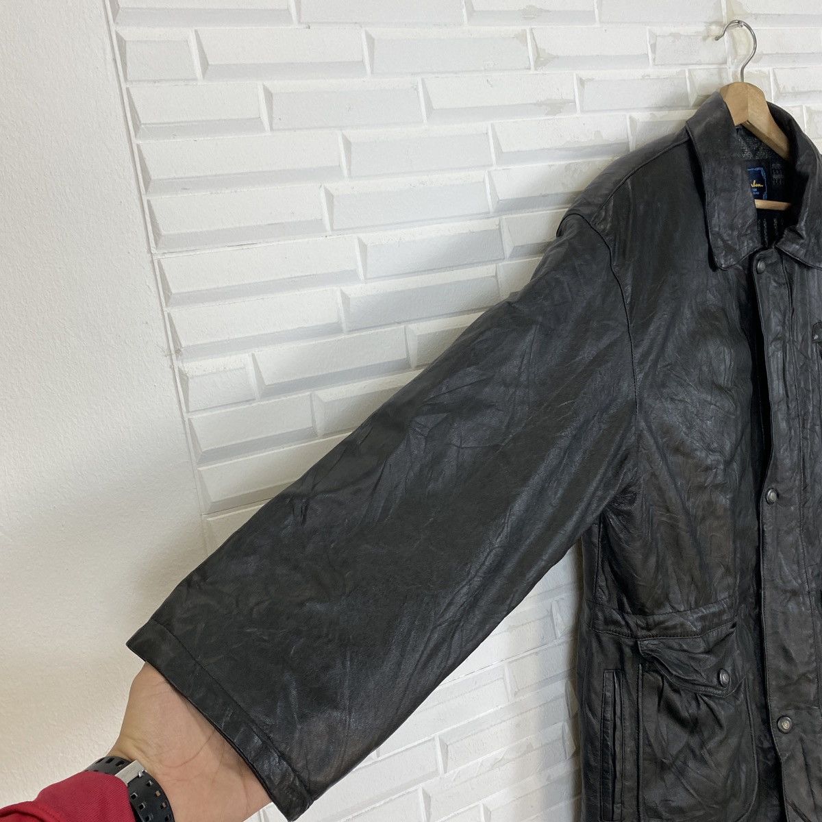Genuine Leather Japanese Sheepleather Jacket Size US L / EU 52-54 / 3 - 8 Thumbnail