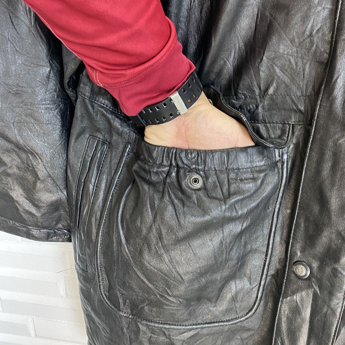 Genuine Leather Japanese Sheepleather Jacket Size US L / EU 52-54 / 3 - 10 Thumbnail