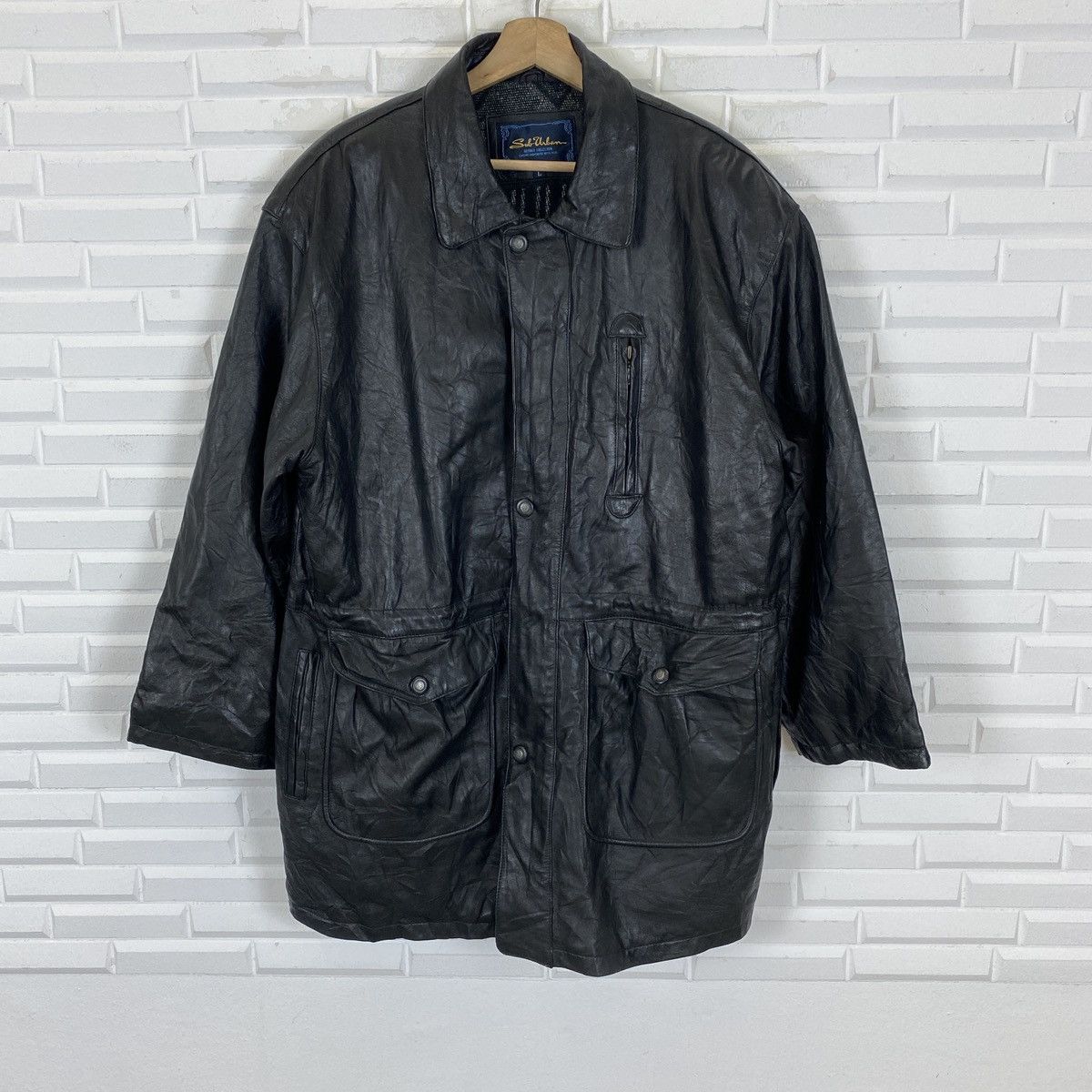 Genuine Leather Japanese Sheepleather Jacket Size US L / EU 52-54 / 3 - 2 Thumbnail
