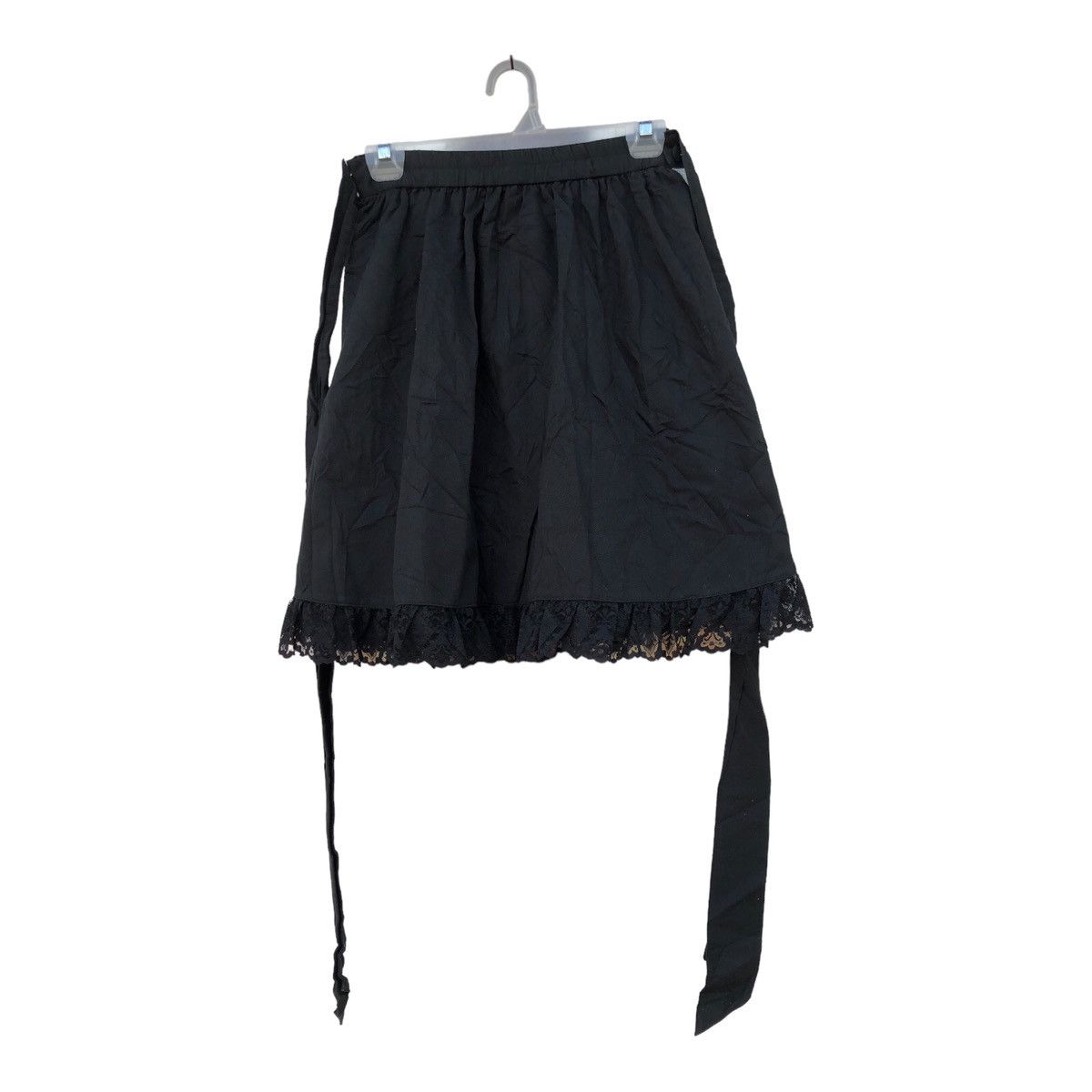 image of Metamorphose Mini Skirt Drawstring Black, Women's (Size 27)