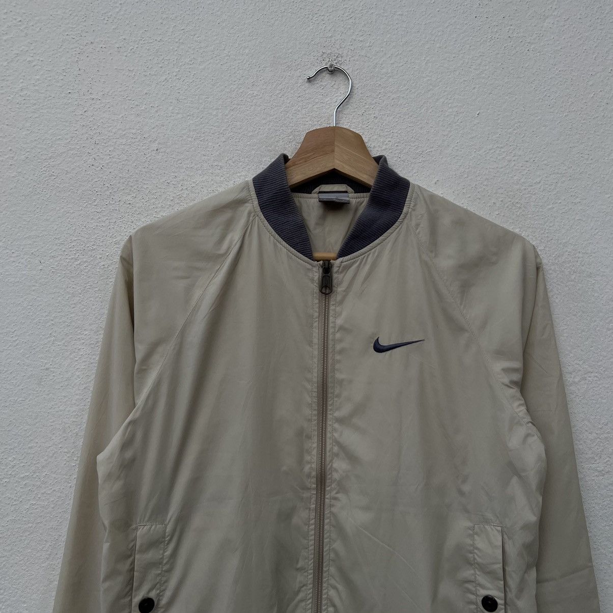 Nike × Vintage VINTAGE NIKE BOMBER JACKET Size M / US 6-8 / IT 42-44 - 4 Thumbnail
