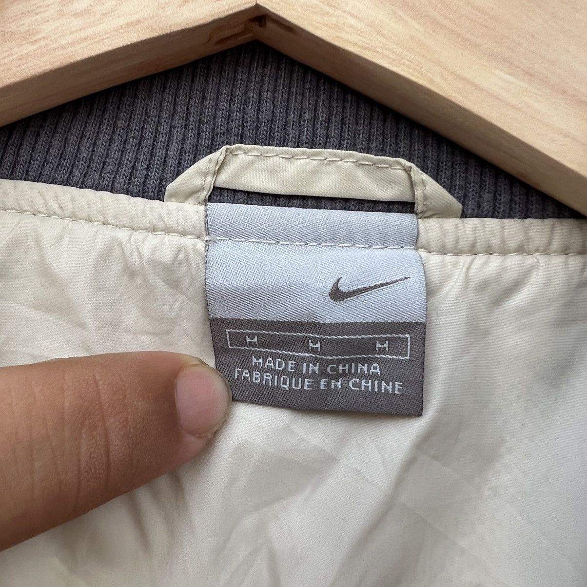 Nike × Vintage VINTAGE NIKE BOMBER JACKET Size M / US 6-8 / IT 42-44 - 10 Thumbnail