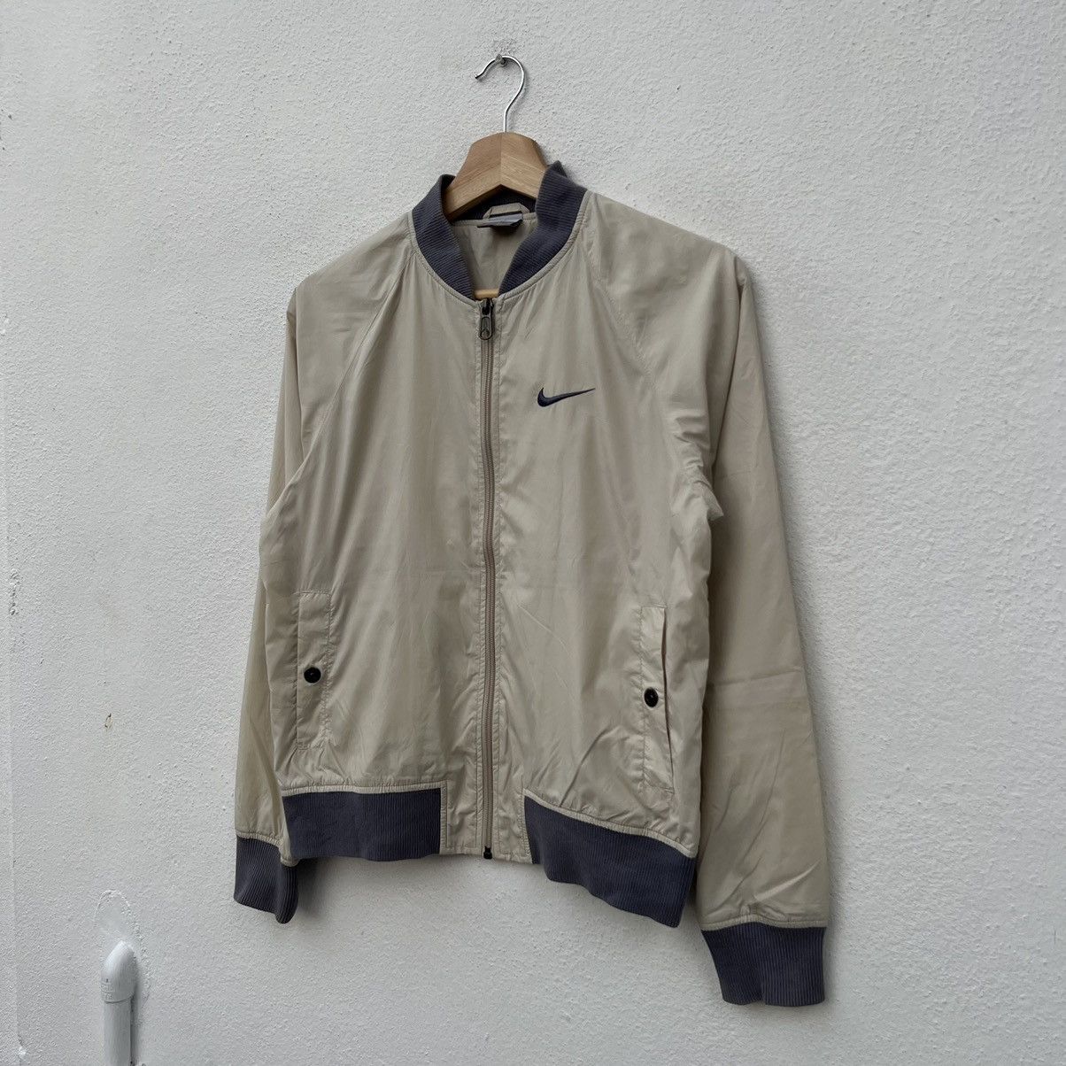 Nike × Vintage VINTAGE NIKE BOMBER JACKET Size M / US 6-8 / IT 42-44 - 3 Thumbnail