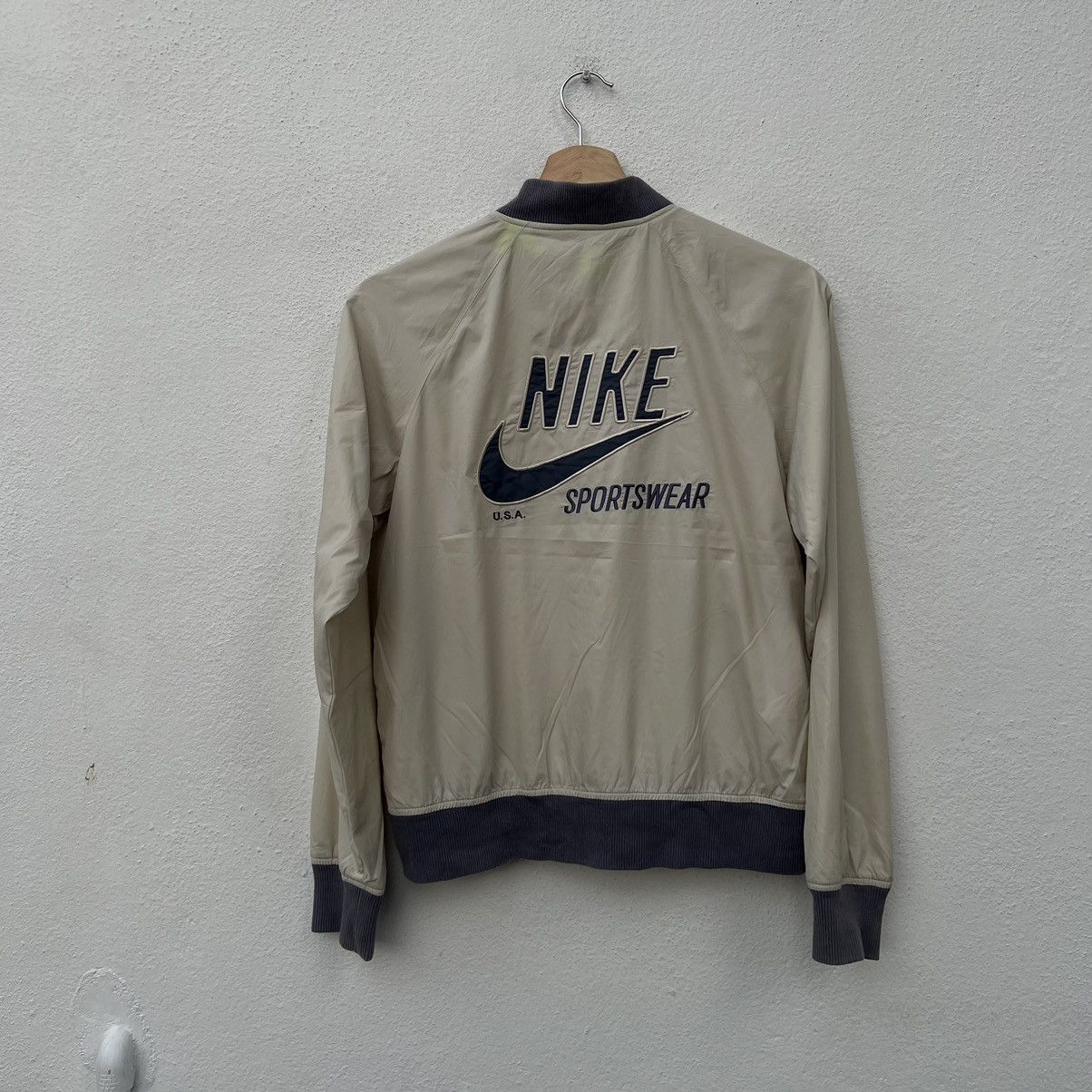 Nike × Vintage VINTAGE NIKE BOMBER JACKET Size M / US 6-8 / IT 42-44 - 8 Thumbnail