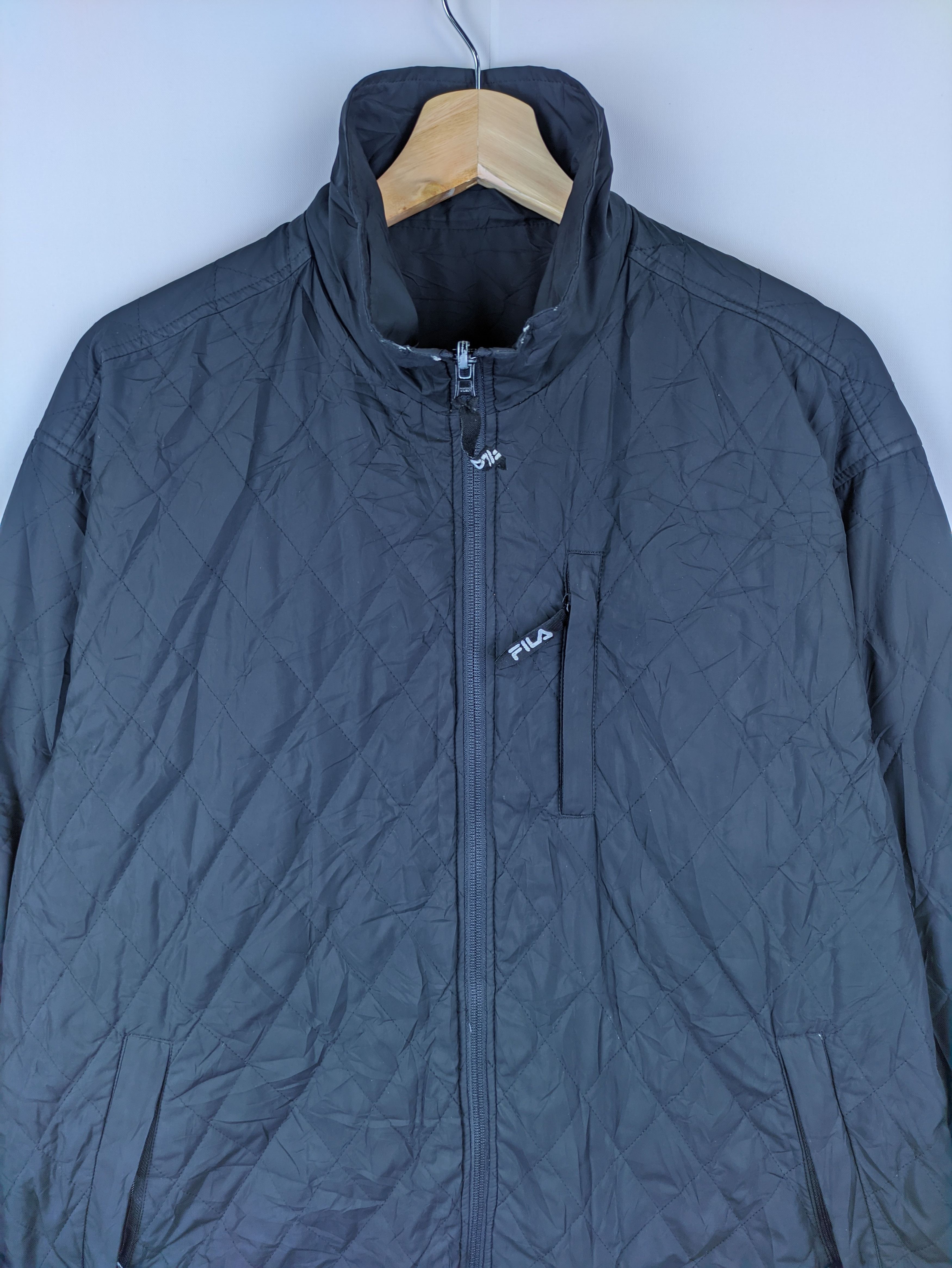 Fila Steals🔥Vintage Quilted Jacket by Fila Size US M / EU 48-50 / 2 - 5 Thumbnail