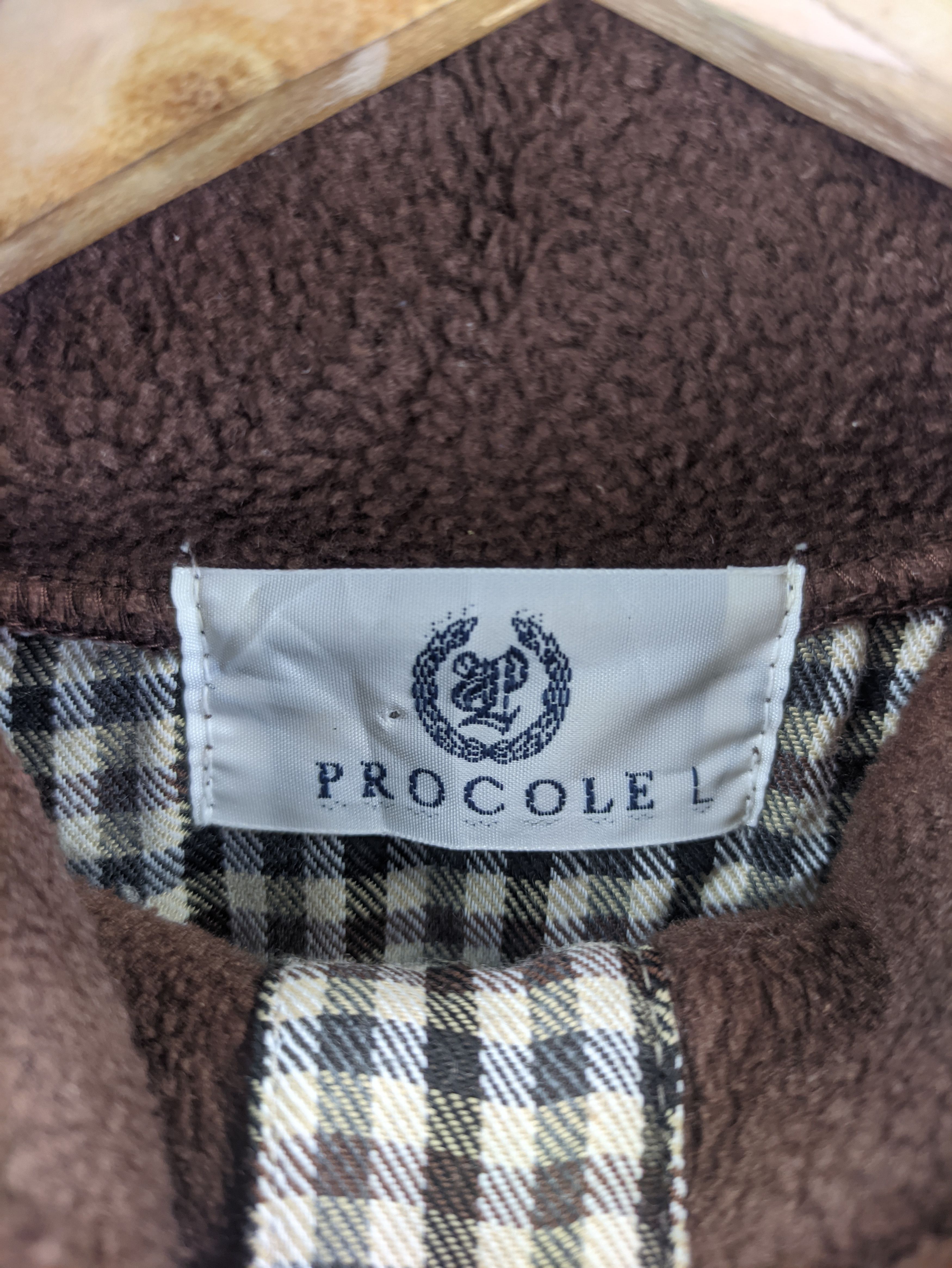 Japanese Brand Steals🔥Fleece Sweater Quarter Button by Procole Size US M / EU 48-50 / 2 - 3 Thumbnail