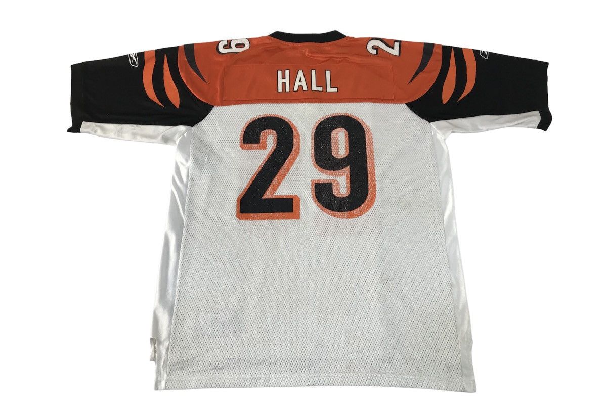 NFL × Vintage Reebok Player NFL Cincinmati Bengals Striped 29 Halls Jersey Size US L / EU 52-54 / 3 - 2 Thumbnail