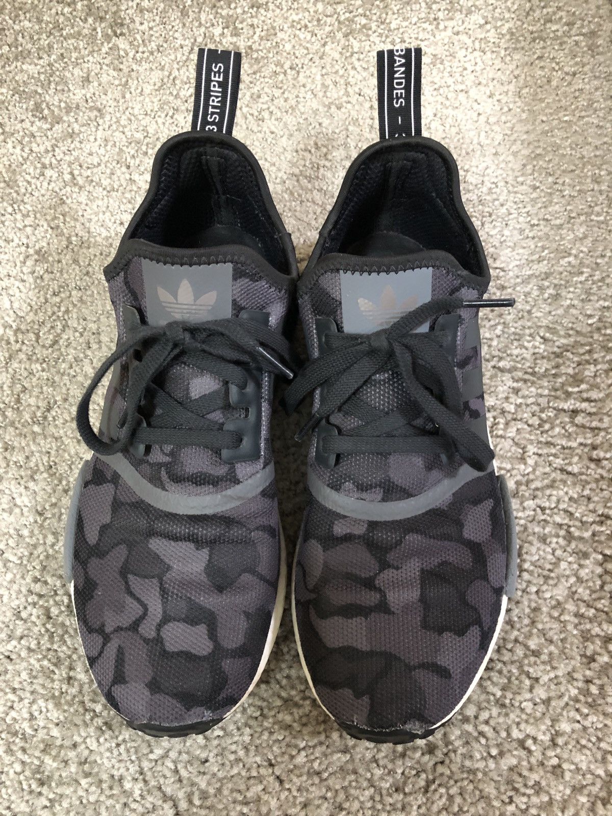 Adidas RARE SOLDOUT NMD_R1 Core Black Camo 2018 Size US 9 / EU 42 - 5 Thumbnail