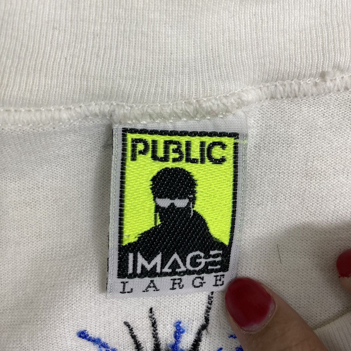 Other PUBLIC IMAGE CLOTHING Band Brand Print Short Sleeve Shirt Size US L / EU 52-54 / 3 - 6 Thumbnail