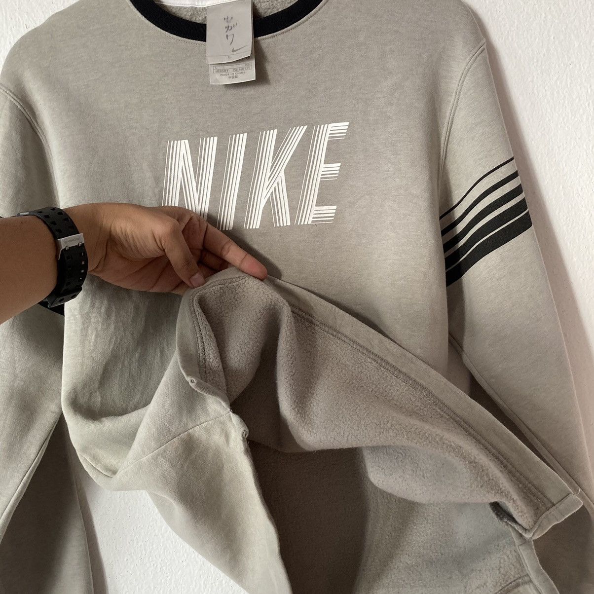 Nike Nike Big Swoosh Sweatshirt Crewneck Size US L / EU 52-54 / 3 - 11 Thumbnail