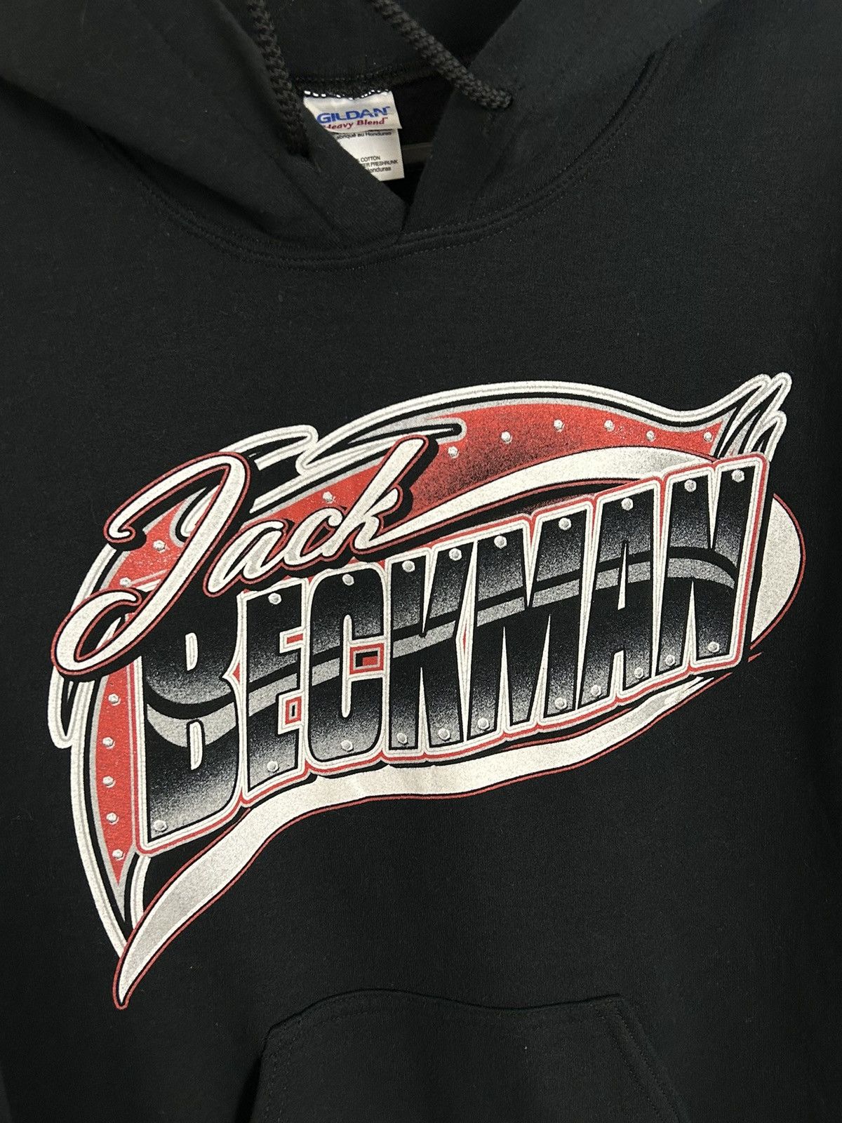 NASCAR Jack Beckman Nascar 2014 Licensed Hoodie In Black Size US S / EU 44-46 / 1 - 3 Thumbnail
