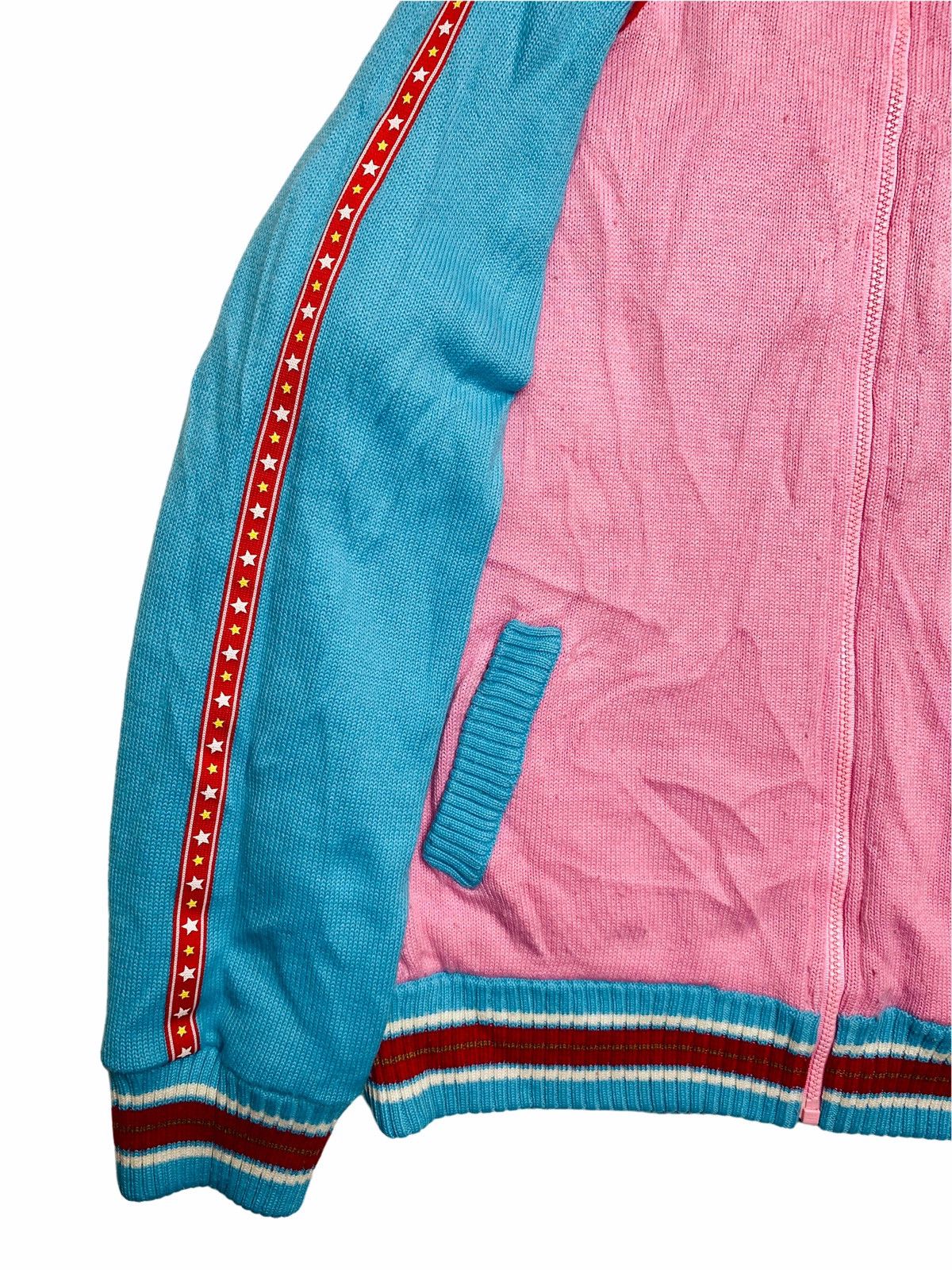 Angel Blue 2000s Daisy Lovers - Reversible Taped Knitted Star Jacket Size US M / EU 48-50 / 2 - 6 Thumbnail