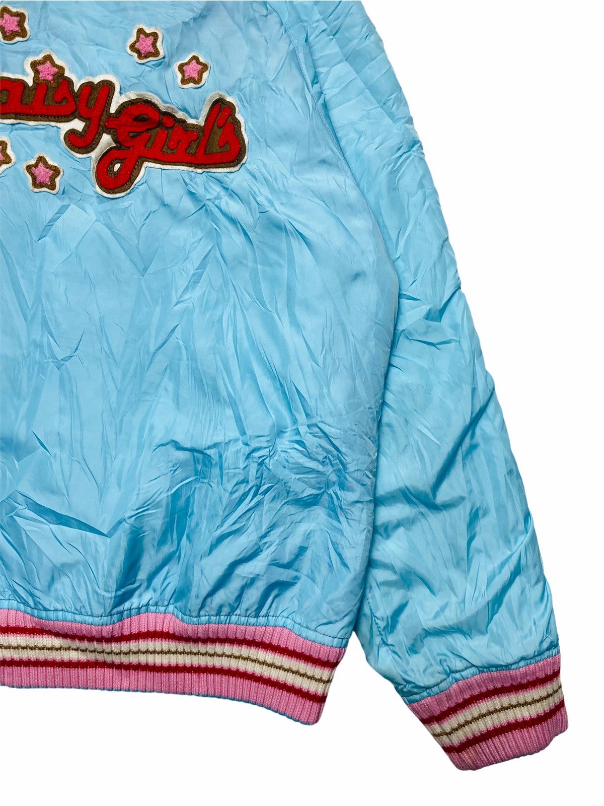 Angel Blue 2000s Daisy Lovers - Reversible Taped Knitted Star Jacket Size US M / EU 48-50 / 2 - 20 Thumbnail