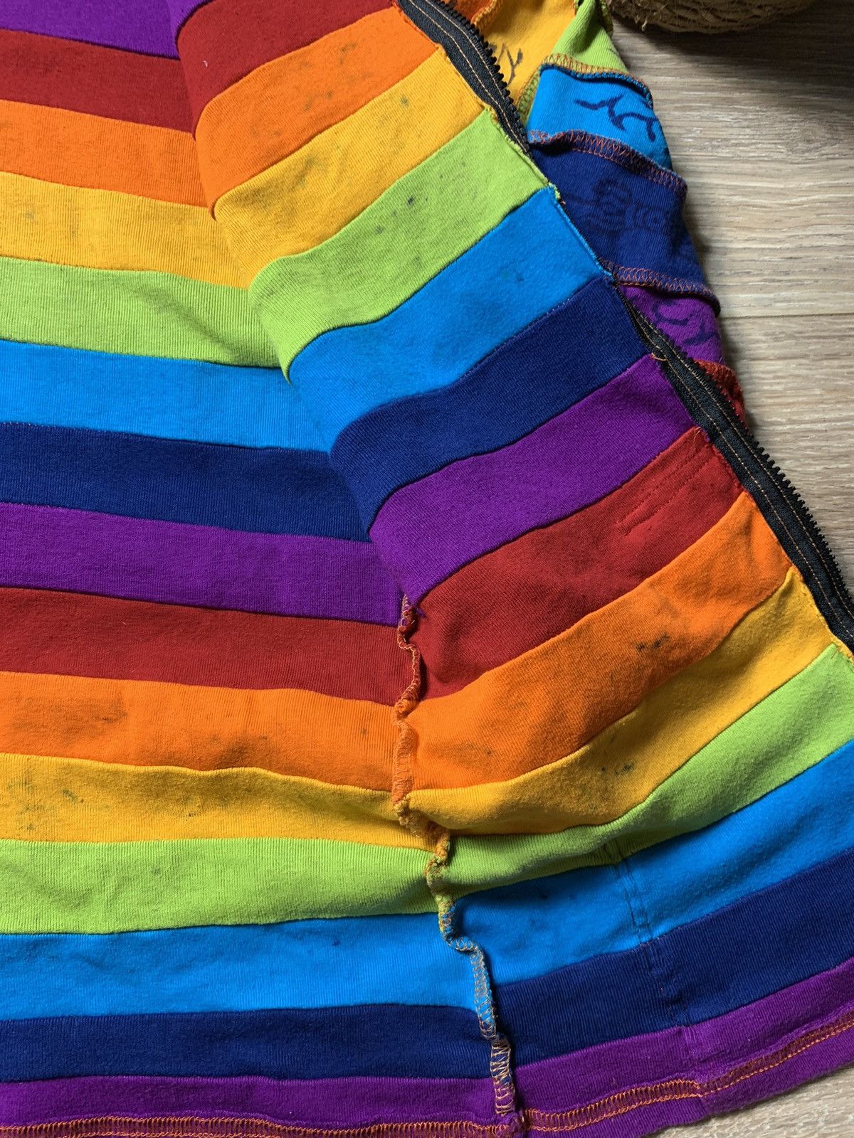 Japanese Brand Vintage Y2K Patchwork Elf zip hoodie Japanese brand Size US S / EU 44-46 / 1 - 8 Thumbnail