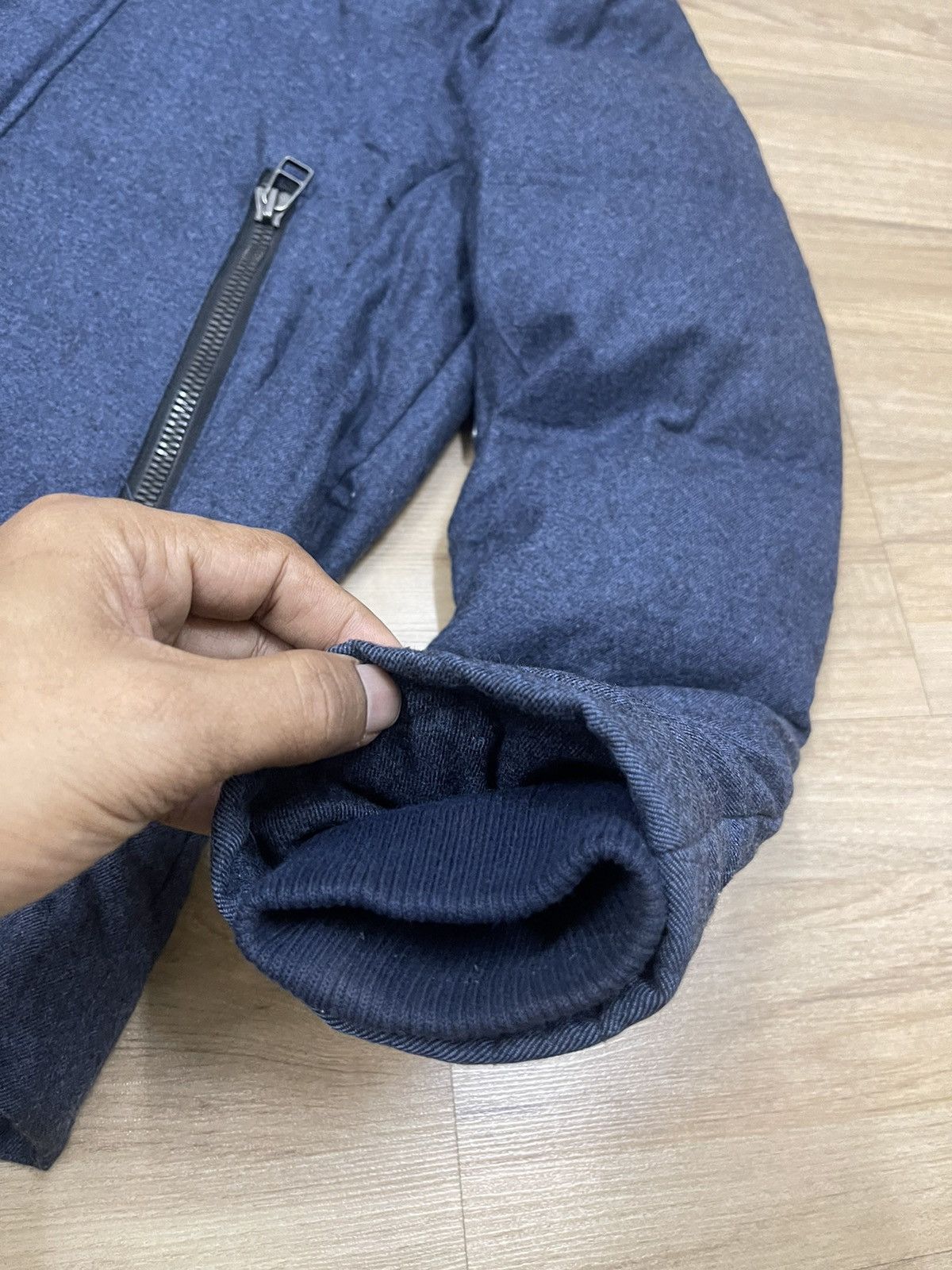 Issey Miyake × Japanese Brand × Tete Homme Tete Homme Down Jacket Size US M / EU 48-50 / 2 - 2 Thumbnail