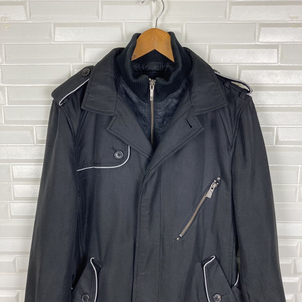 Katharine Hamnett London Katharine Hamnett London Bondage Heavy Coat Size US M / EU 48-50 / 2 - 3 Thumbnail